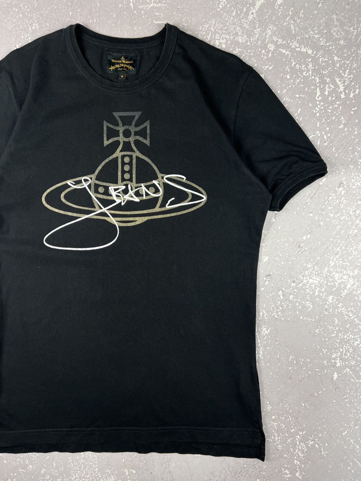 Vivienne Westwood Vivienne Westwood Anglomania Jeans Orb T Shirt Mens S-M Size US S / EU 44-46 / 1 - 2 Thumbnail