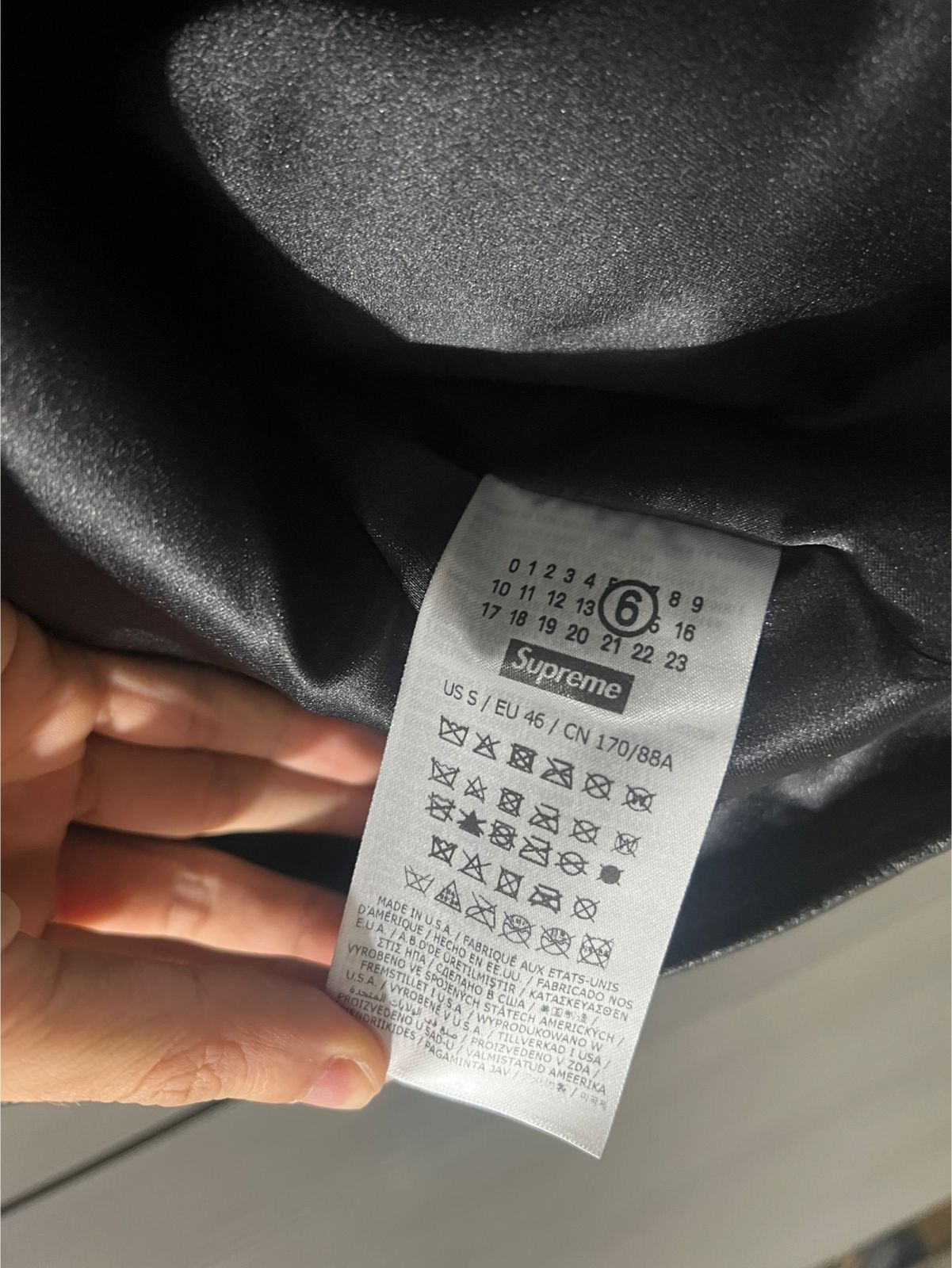 Maison Margiela × Supreme Supreme Margiela Eagle Leather Jacket Size US S / EU 44-46 / 1 - 9 Thumbnail