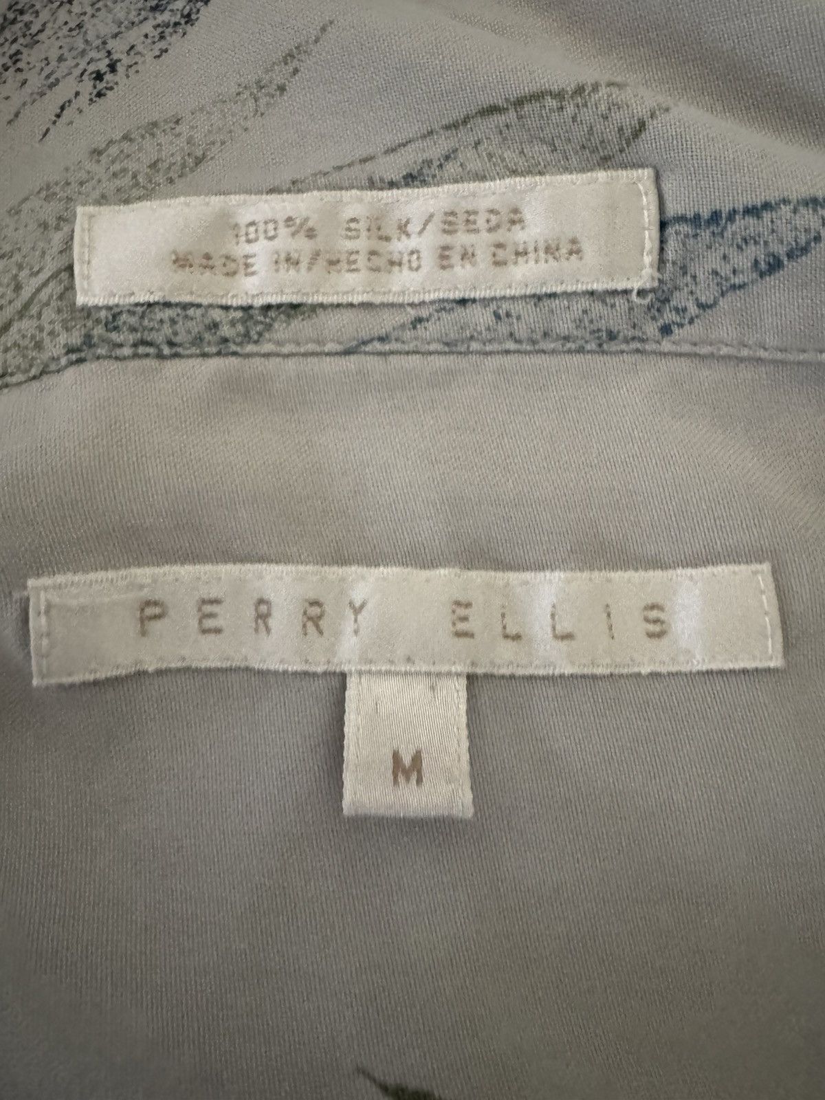 Perry Ellis Silk Perry Ellis Hawaiian shirt Size US M / EU 48-50 / 2 - 3 Thumbnail
