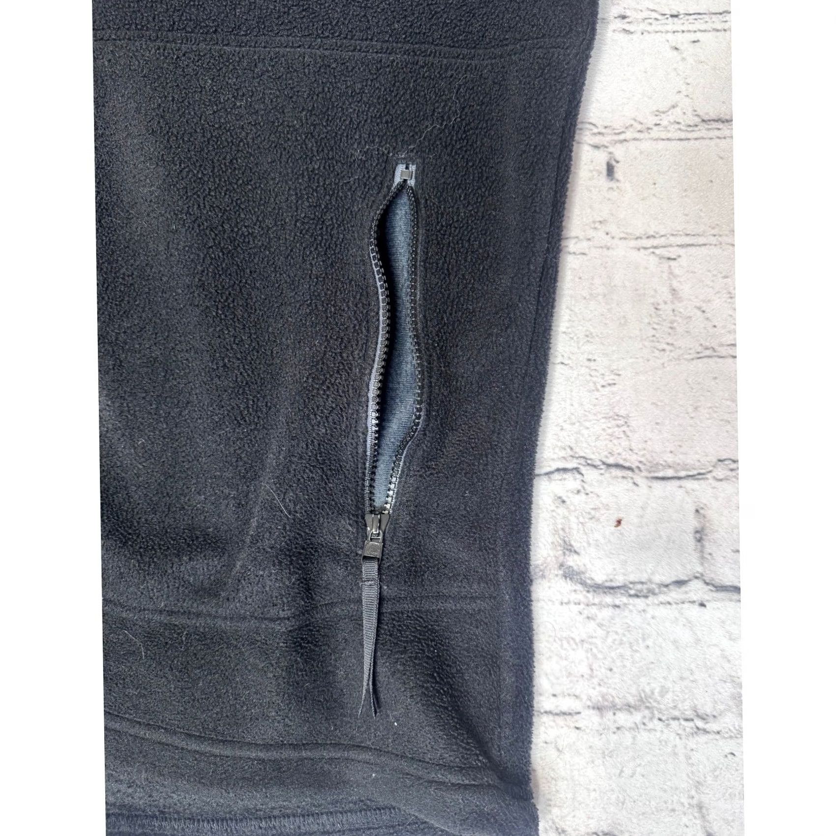 Vintage REI Men's Black Fleece Full Zip Jacket Outdoor Hiking Camping Large L Tall Size US L / EU 52-54 / 3 - 4 Thumbnail