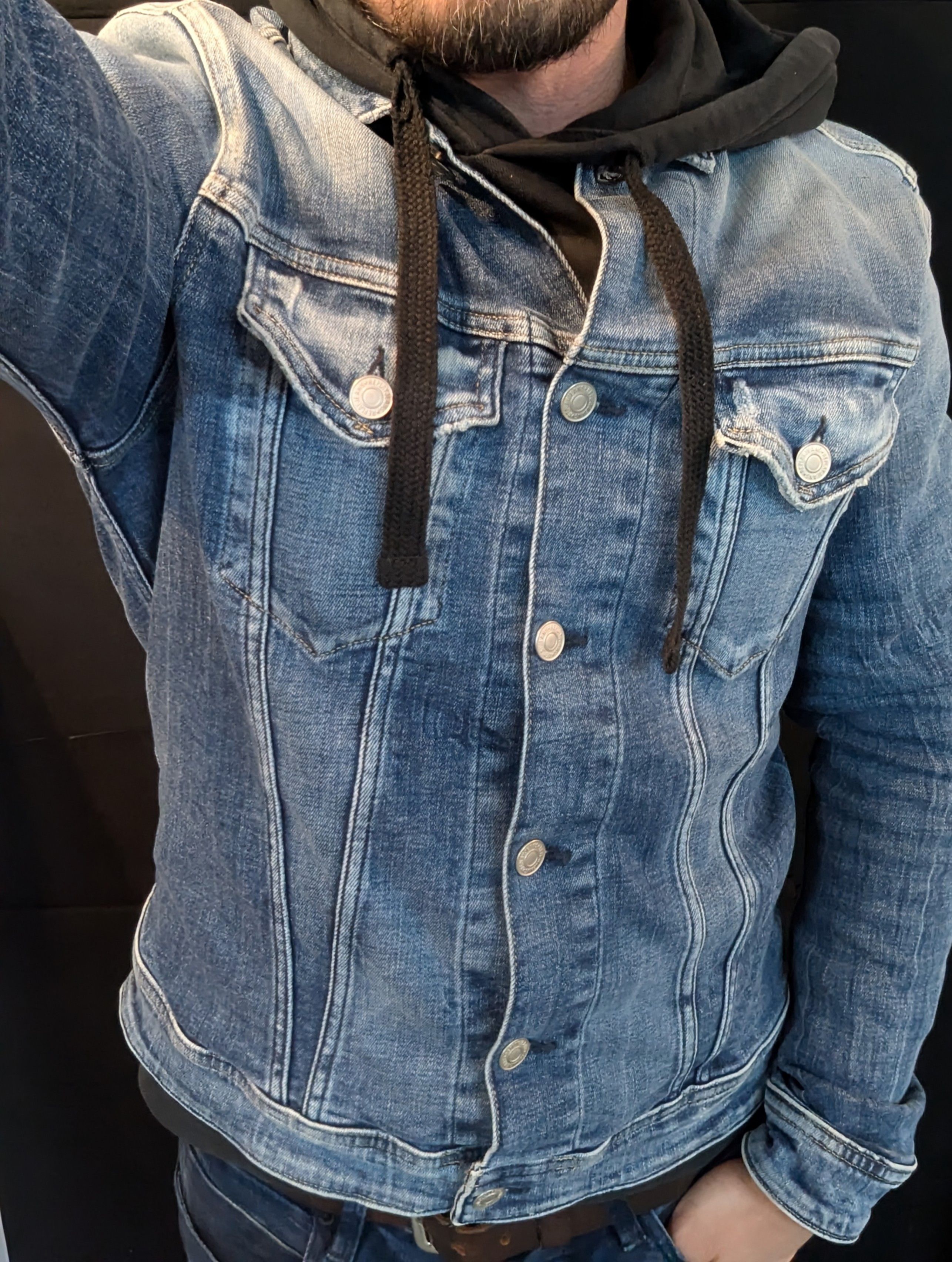 Replay REPLAY Type III Slim Fit Denim Trucker Jacket Size US M / EU 48-50 / 2 - 3 Thumbnail
