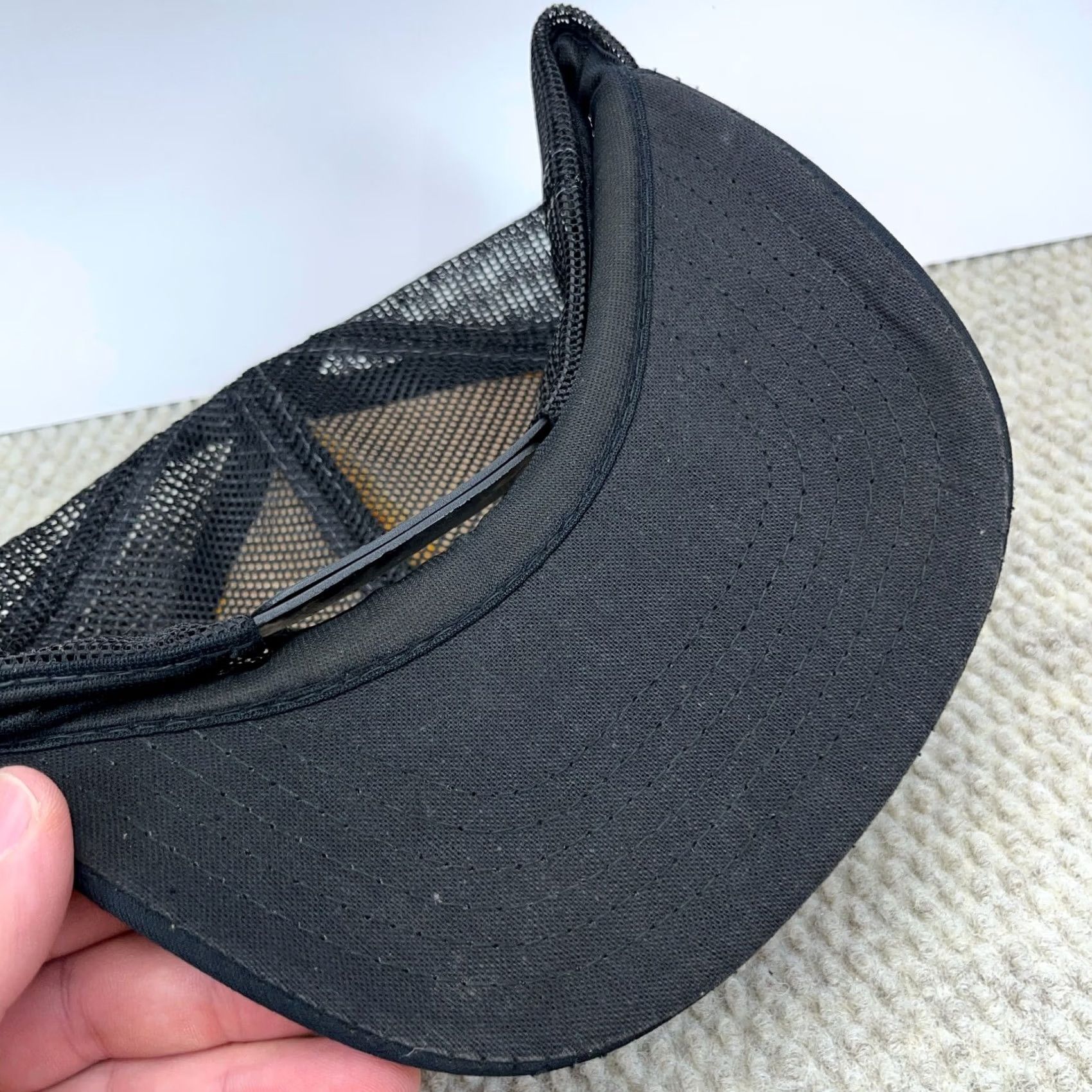 Coal VINTAGE Consol Trucker Hat Cap USA Coal Mining Buchanan Patch 90s Black Snapback Mens Size ONE SIZE - 6 Thumbnail