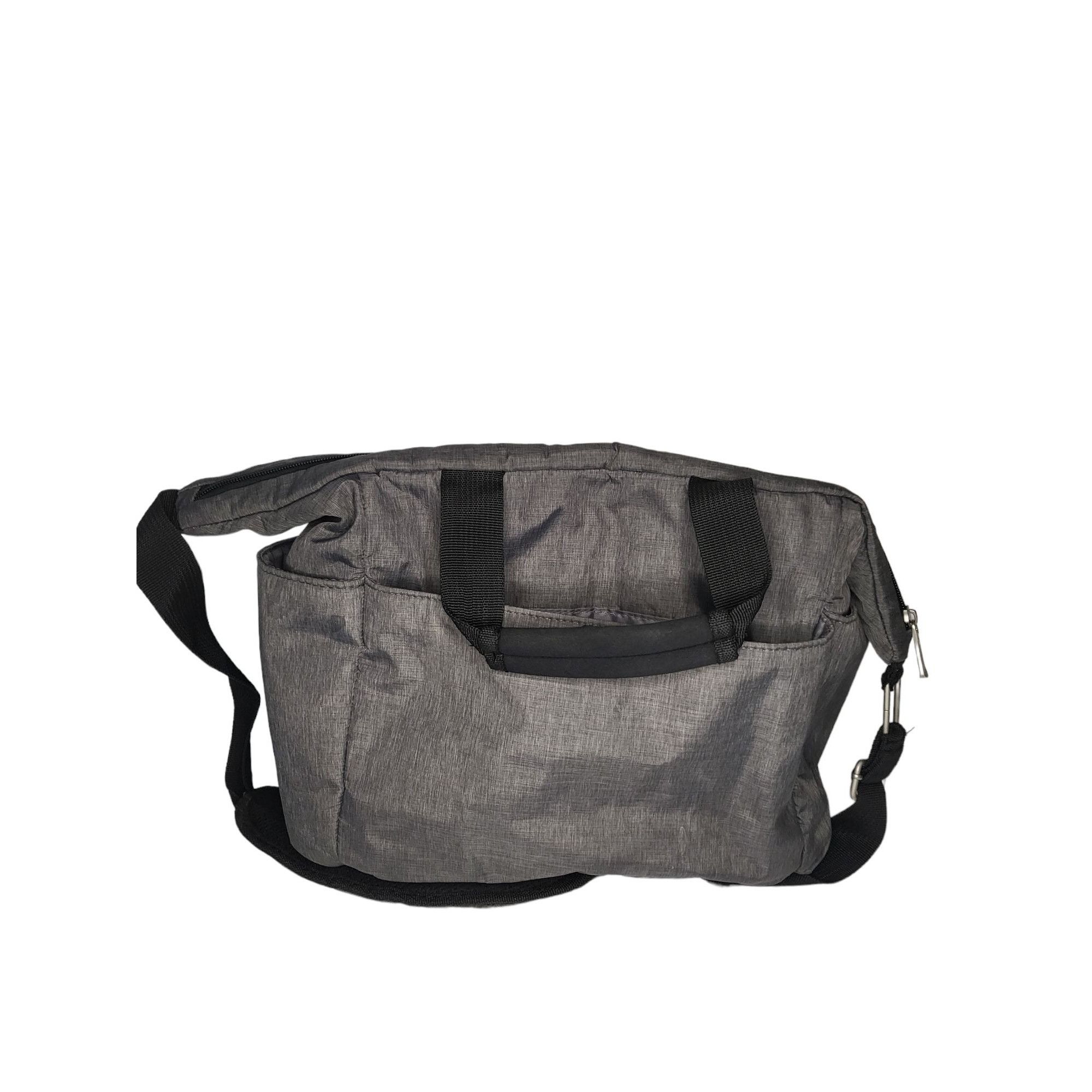 Other Ergobaby Multi Pocket Diaper Shoulder Bag Gray Medium Utilit Size ONE SIZE - 3 Thumbnail