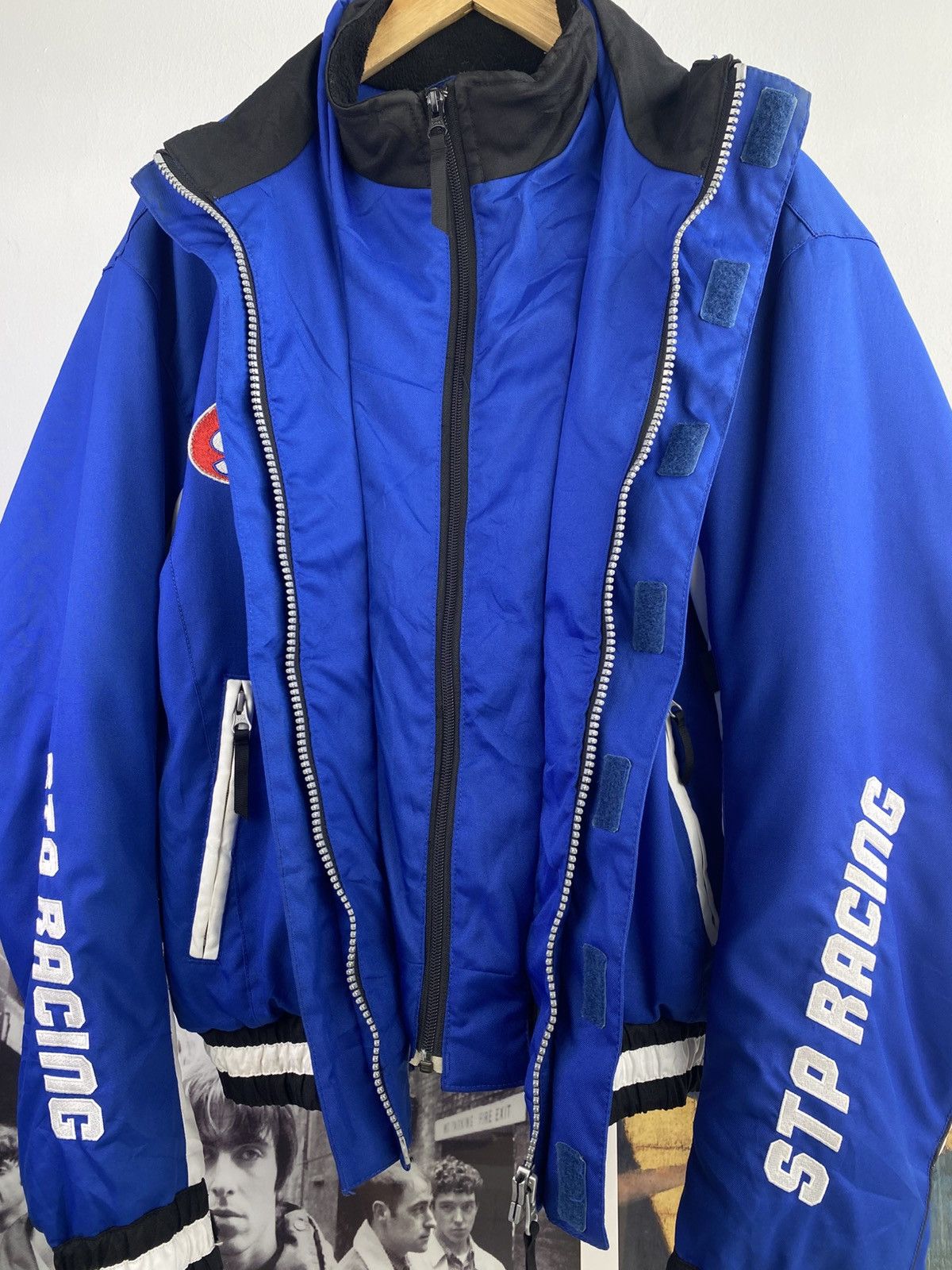 Japanese Brand Y2K 2000's Official STP Racing Racing Jacket Size US L / EU 52-54 / 3 - 13 Thumbnail