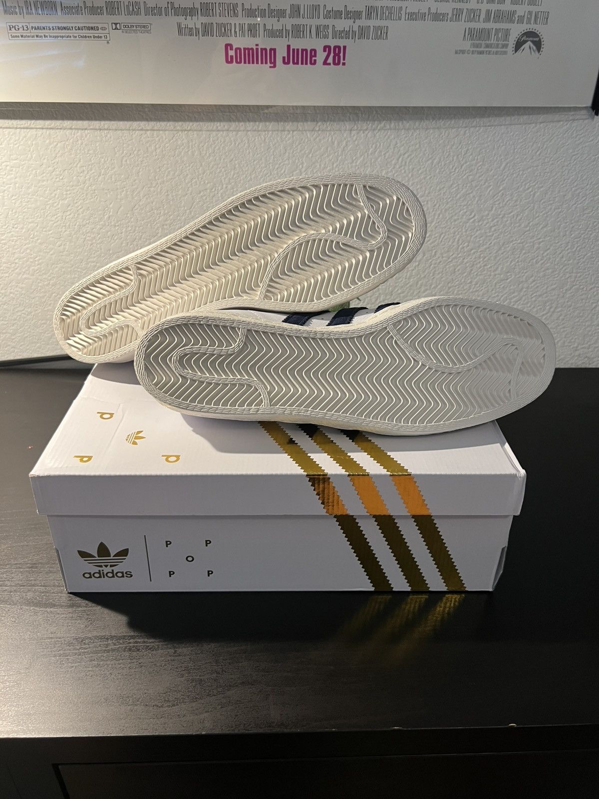 Adidas Adidas Pop Trading Co Superstar ADV Size US 13 / EU 46 - 10 Thumbnail