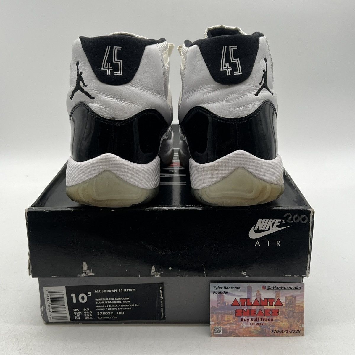 Jordan Brand Air Jordan 11 concord Size US 10.5 / EU 43-44 - 3 Thumbnail