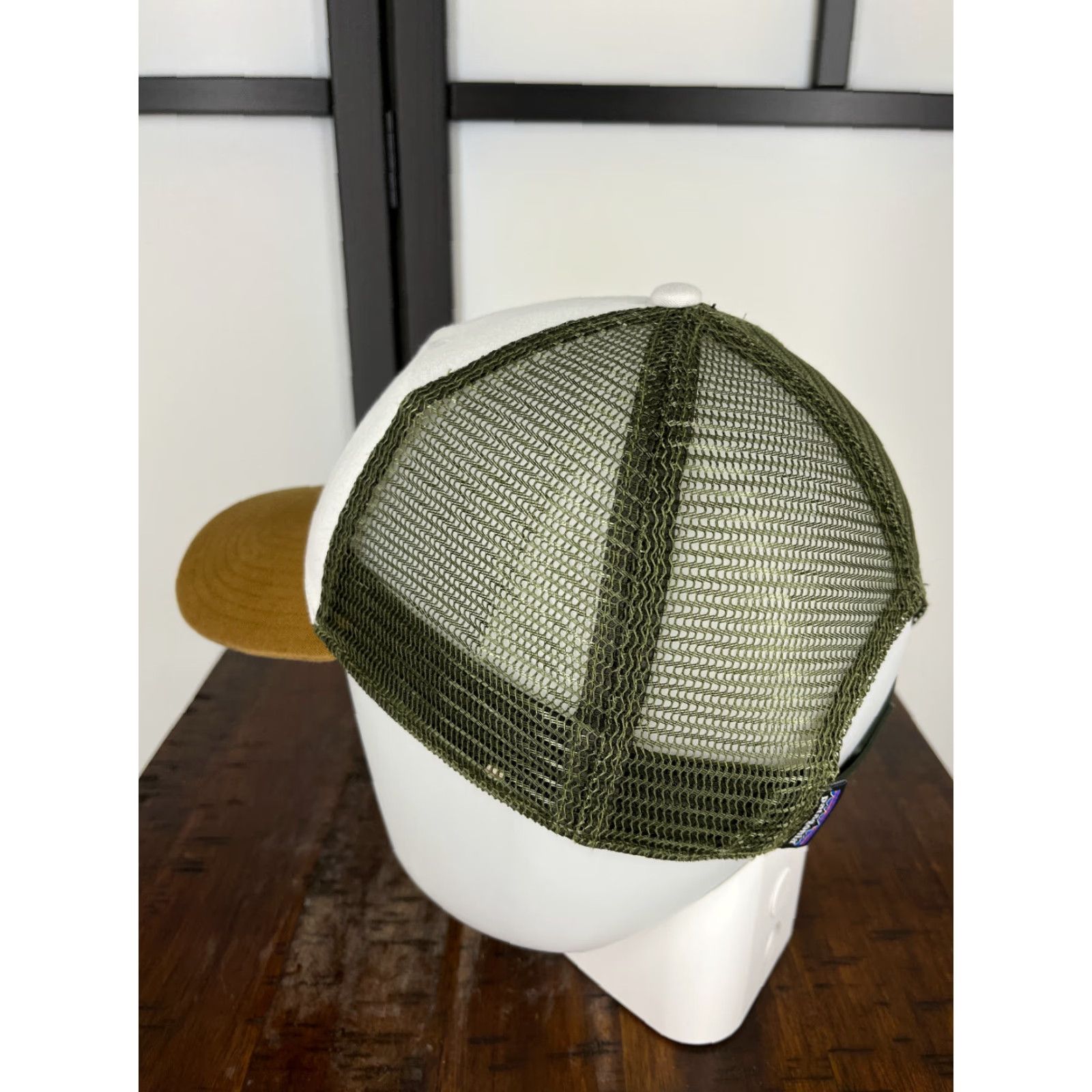 Patagonia Patagonia Hat Cap Snap Back Adult One Size Beige Green Ventura CA Trucker Cotton Size ONE SIZE - 5 Thumbnail