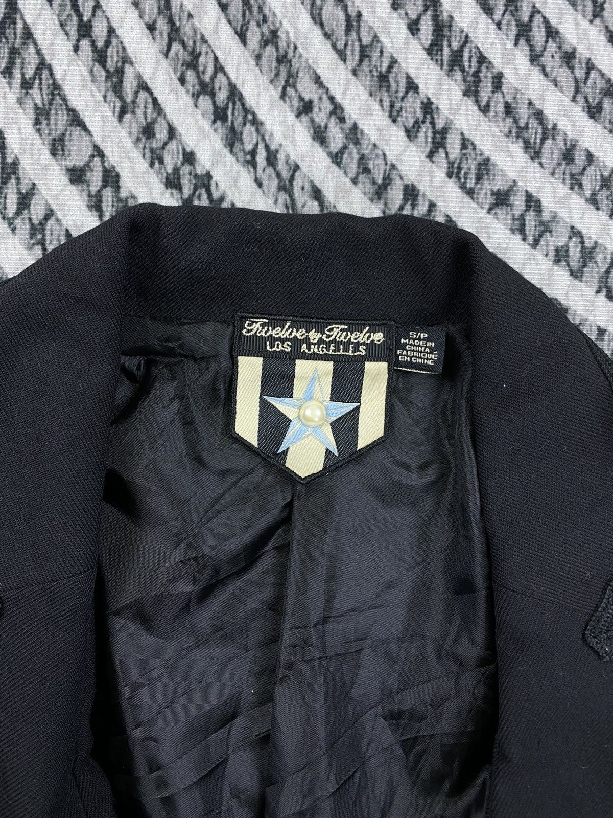 14th Addiction Vintage Twelve By Twelve 90s Black Parade Military Jacket Size S / US 4 / IT 40 - 9 Thumbnail