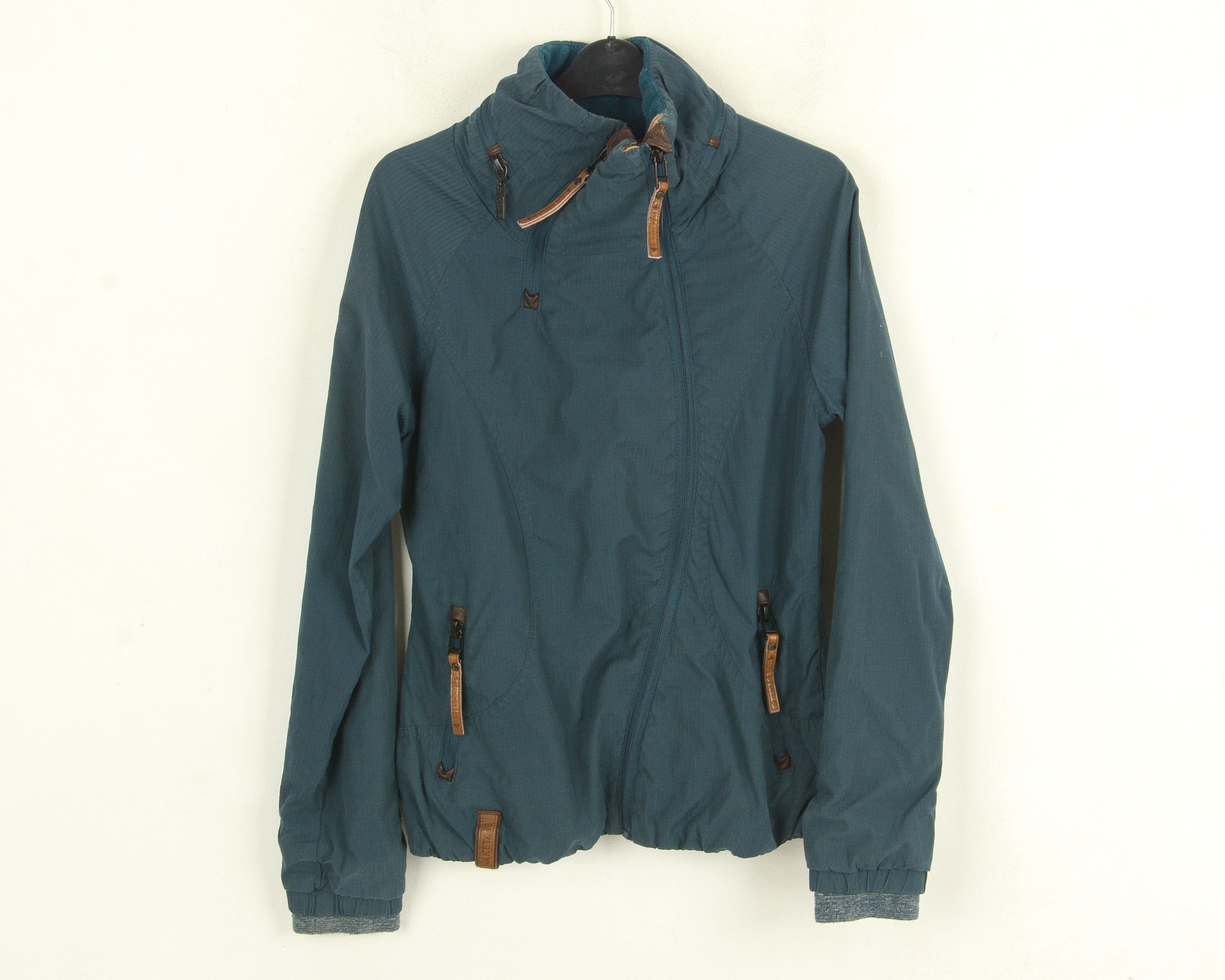 Naketano Schnizzel Dizzel Popizzel Women S Light Jacket Zip Up Coat Size S / US 4 / IT 40 - 1 Thumbnail