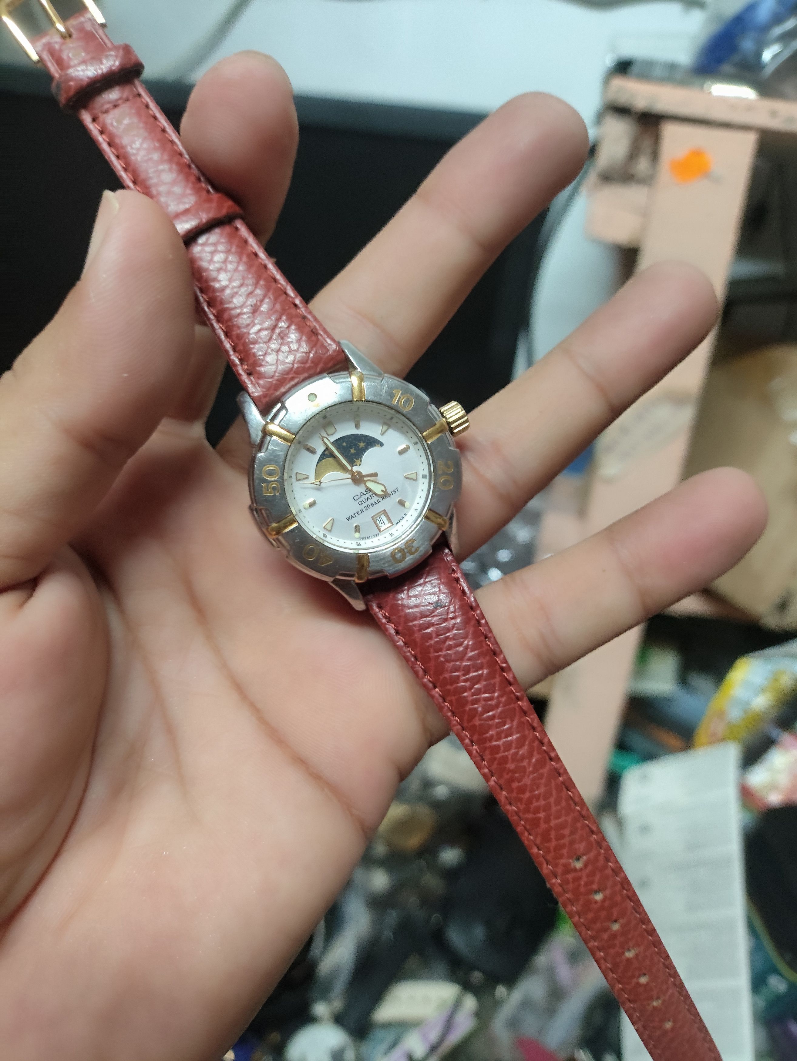 Casio Vintage Casio Sting Moon Phase Japan Watch (Need Service) Size ONE SIZE - 8 Thumbnail
