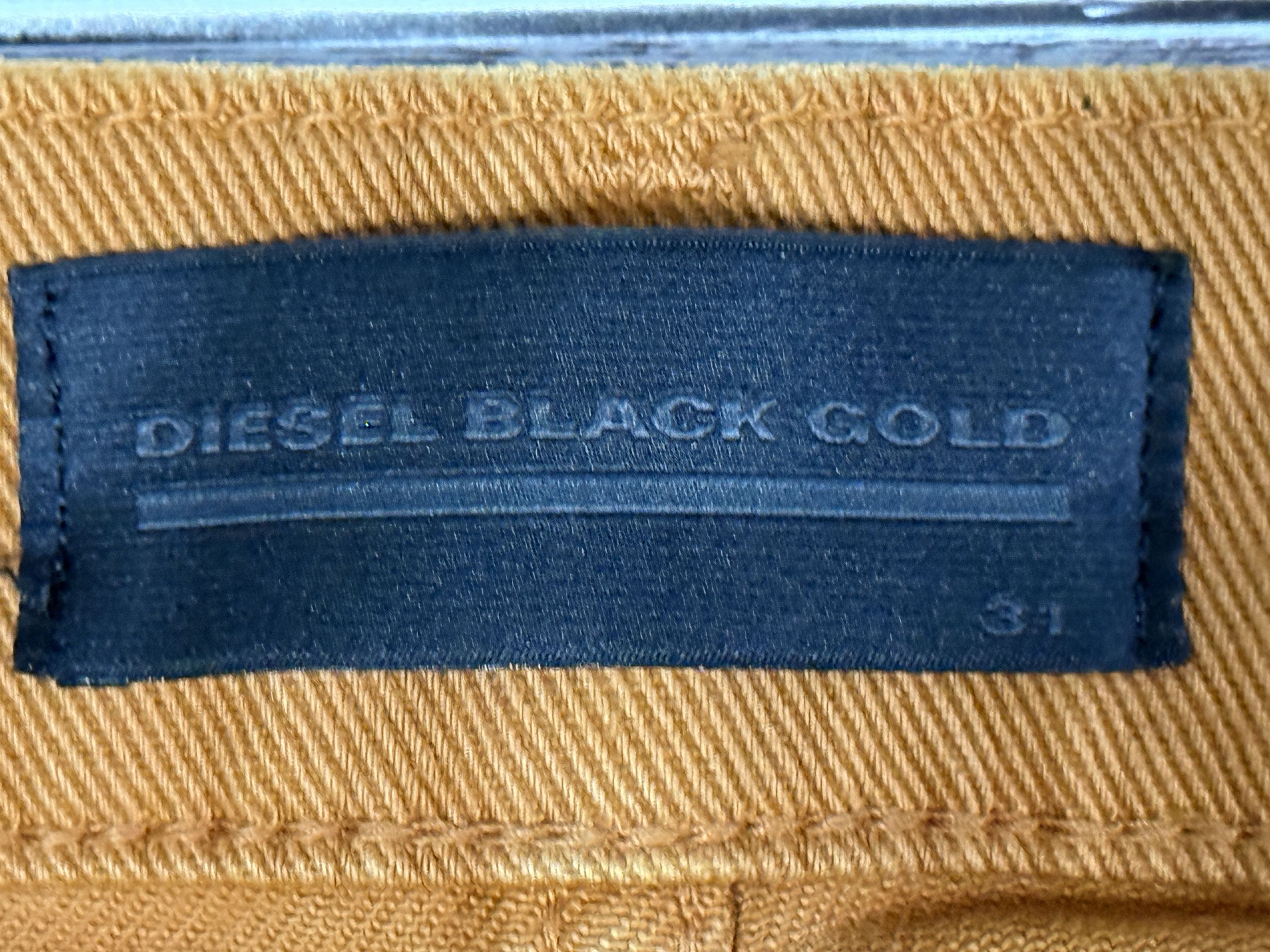Diesel Diesel Black Gold jeans, One of a kind! Size US 31 - 10 Thumbnail