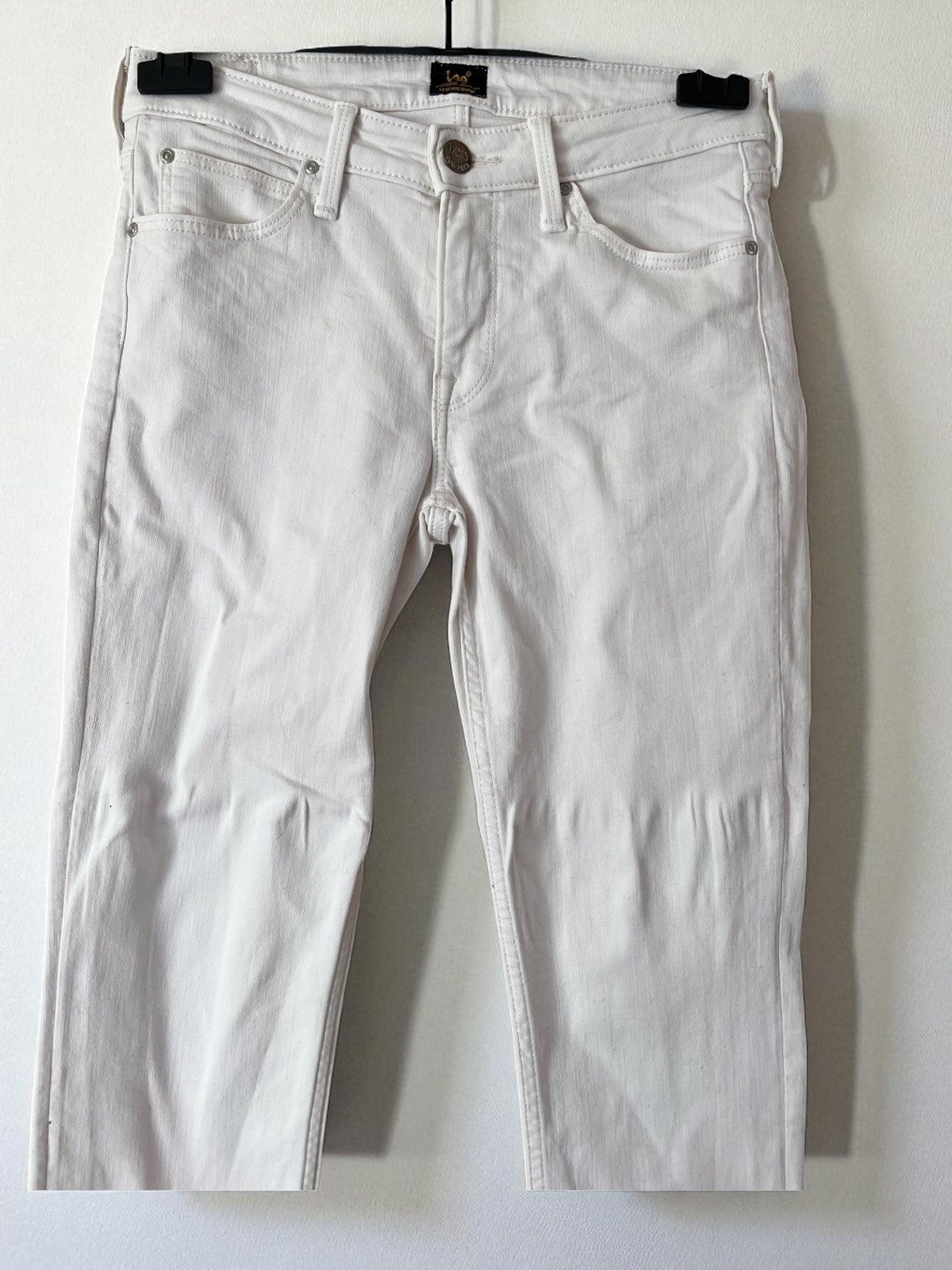 Lee Lee Scarlett white skinny jeans size W28 L31 Size 28" / US 6 / IT 42 - 2 Thumbnail