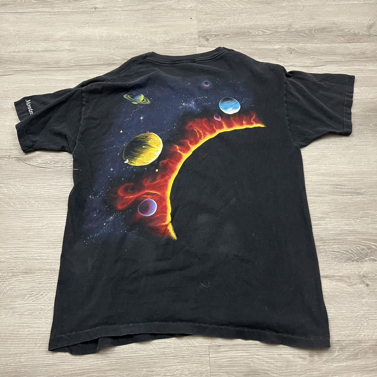 Vintage Vintage Peter Kull Solar System Planets Tee Size US XL / EU 56 / 4 - 11 Thumbnail