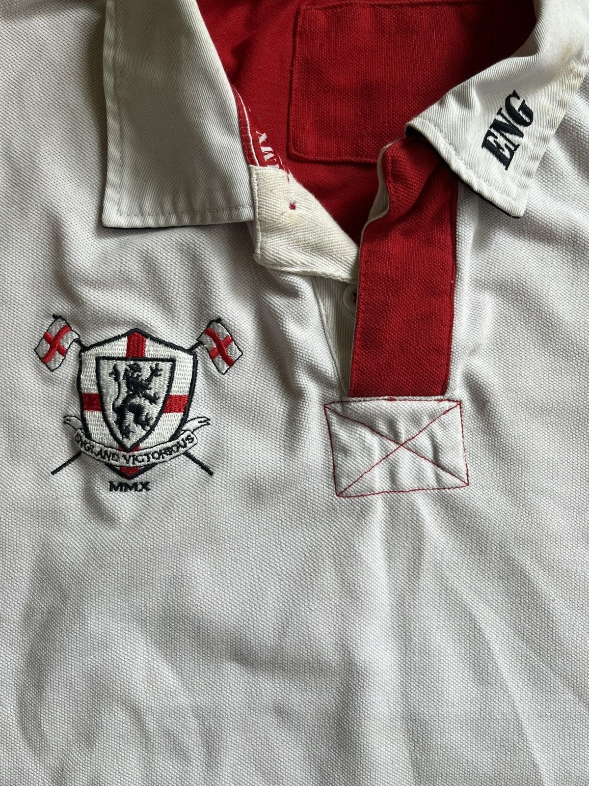 Rugby Ralph Lauren England Victorious MMX Rugby Jersey Size US L / EU 52-54 / 3 - 3 Thumbnail