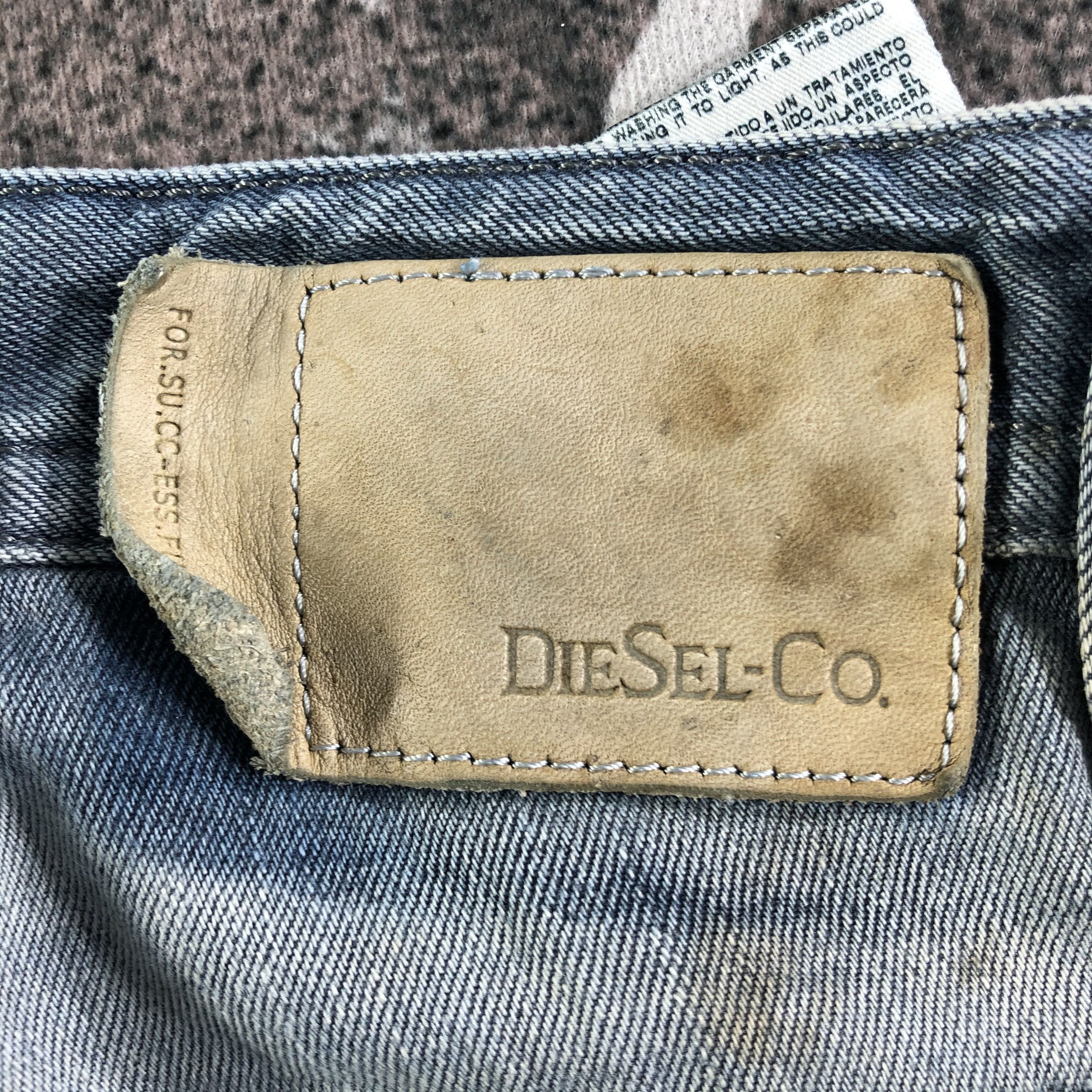 Diesel Distress Diesel Jeans Faded Blue Denim KJ2397 Size US 26 / EU 42 - 5 Thumbnail