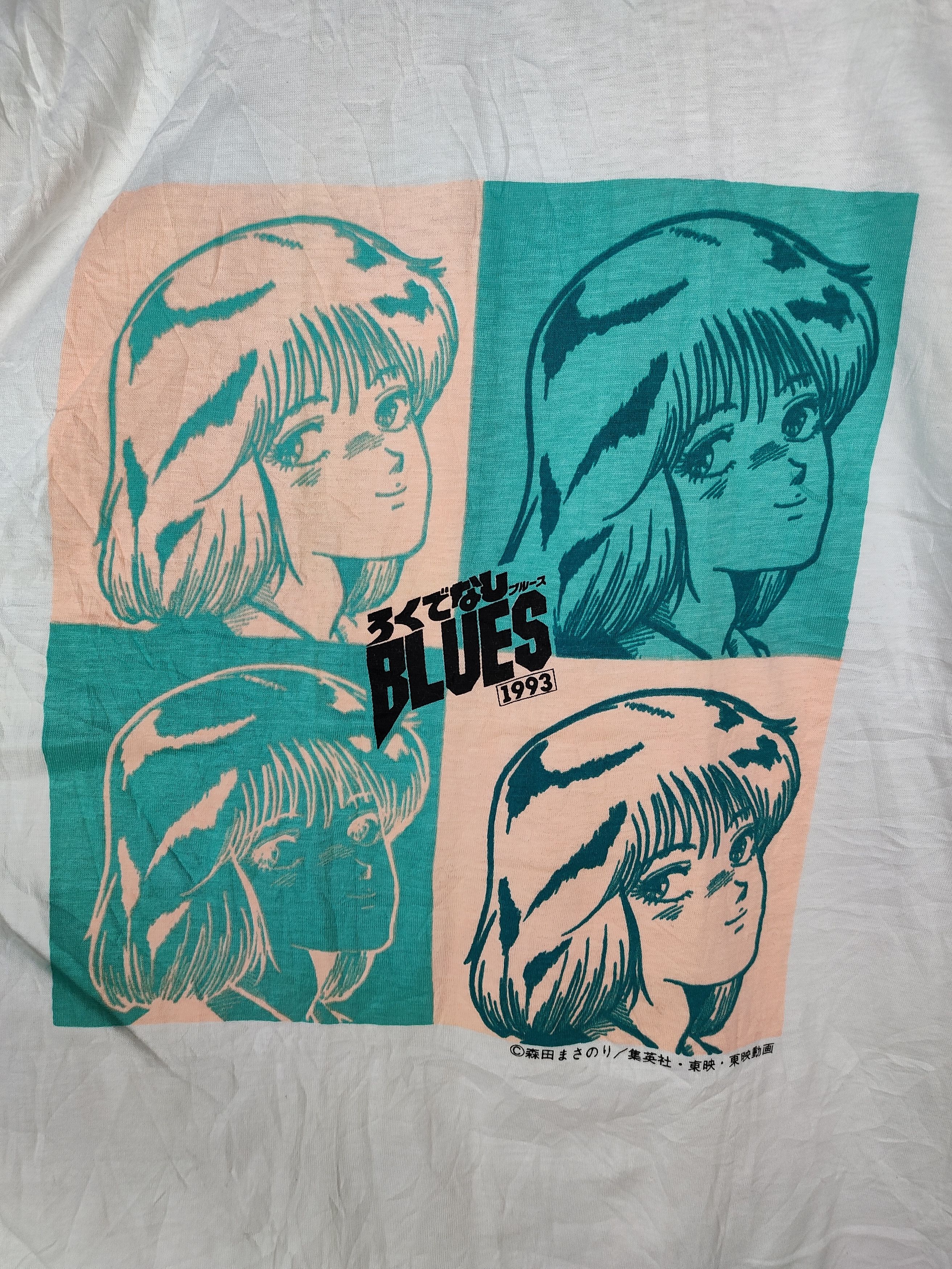 Anime × Japanese Brand × Vintage Vintage 90s Rokudenashi Blues Anime Manga Shirt Size US L / EU 52-54 / 3 - 5 Thumbnail