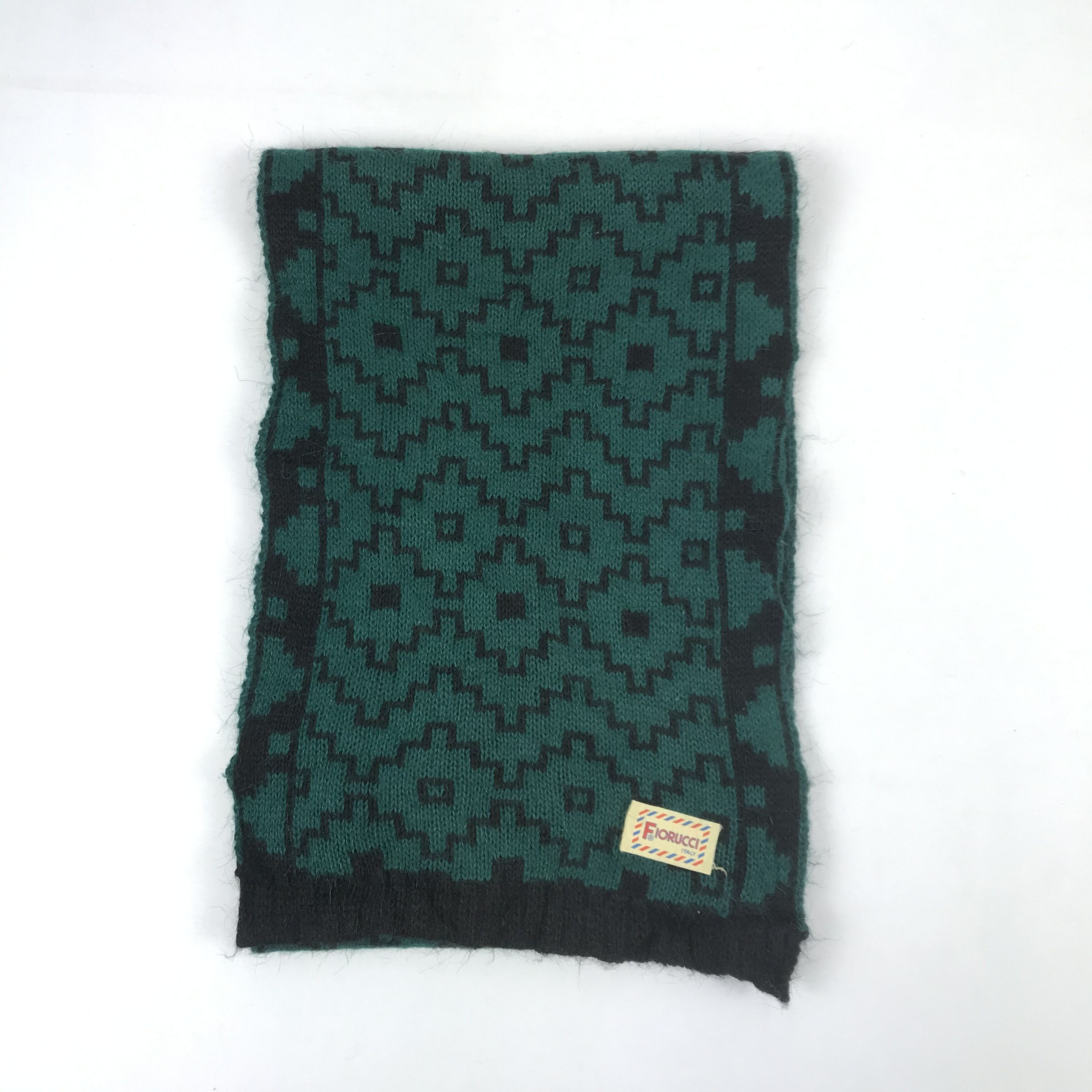 Fiorucci Vintage Fiorucci Scarf Muffler Wool Cashmere Scarves Size ONE SIZE - 2 Thumbnail