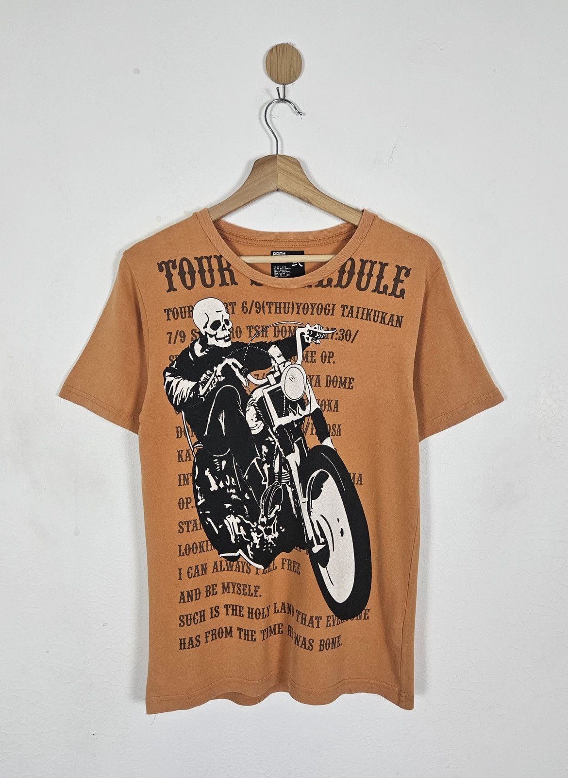 PPFM PPFM Skeleton Motorcycle Ride tee shirt Size US M / EU 48-50 / 2 - 1 Thumbnail