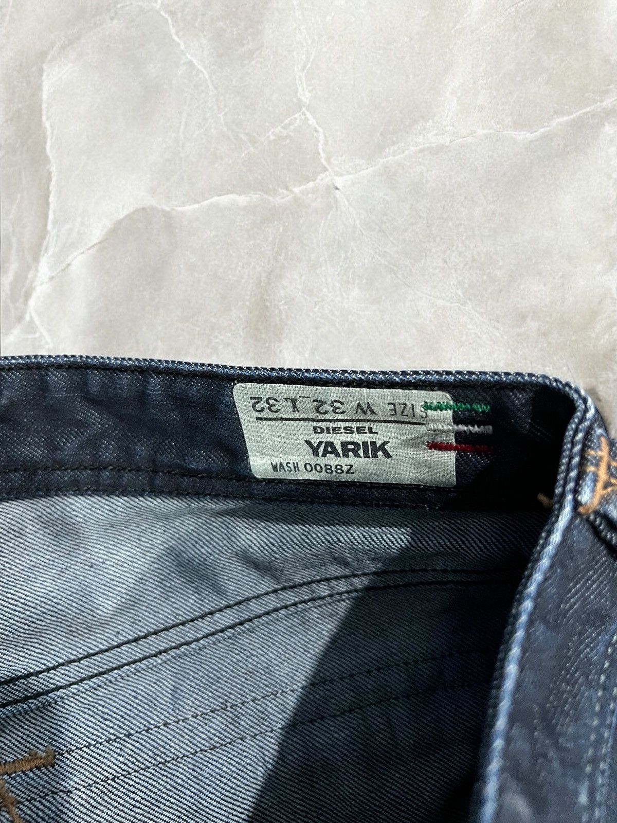 Diesel × Vintage DIESEL “YARIK” POCKET JEANS DENIM PANTS SELVEDGE VINTAGE Size US 32 / EU 48 - 7 Thumbnail