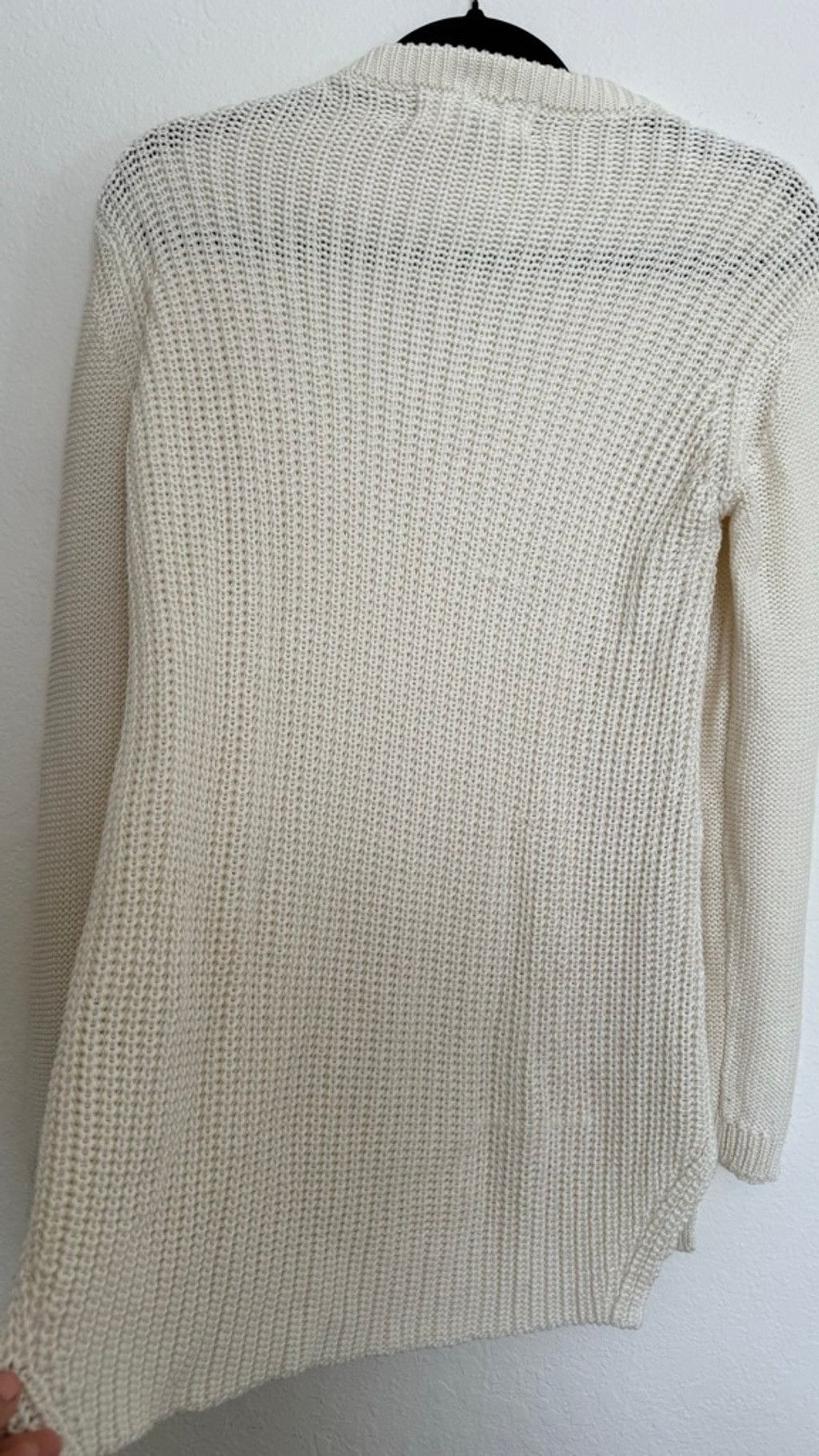 Zara ZARA Knit Sweater – Size S, Cream/ Beige, Retail Price $98 Size S / US 4 / IT 40 - 4 Thumbnail