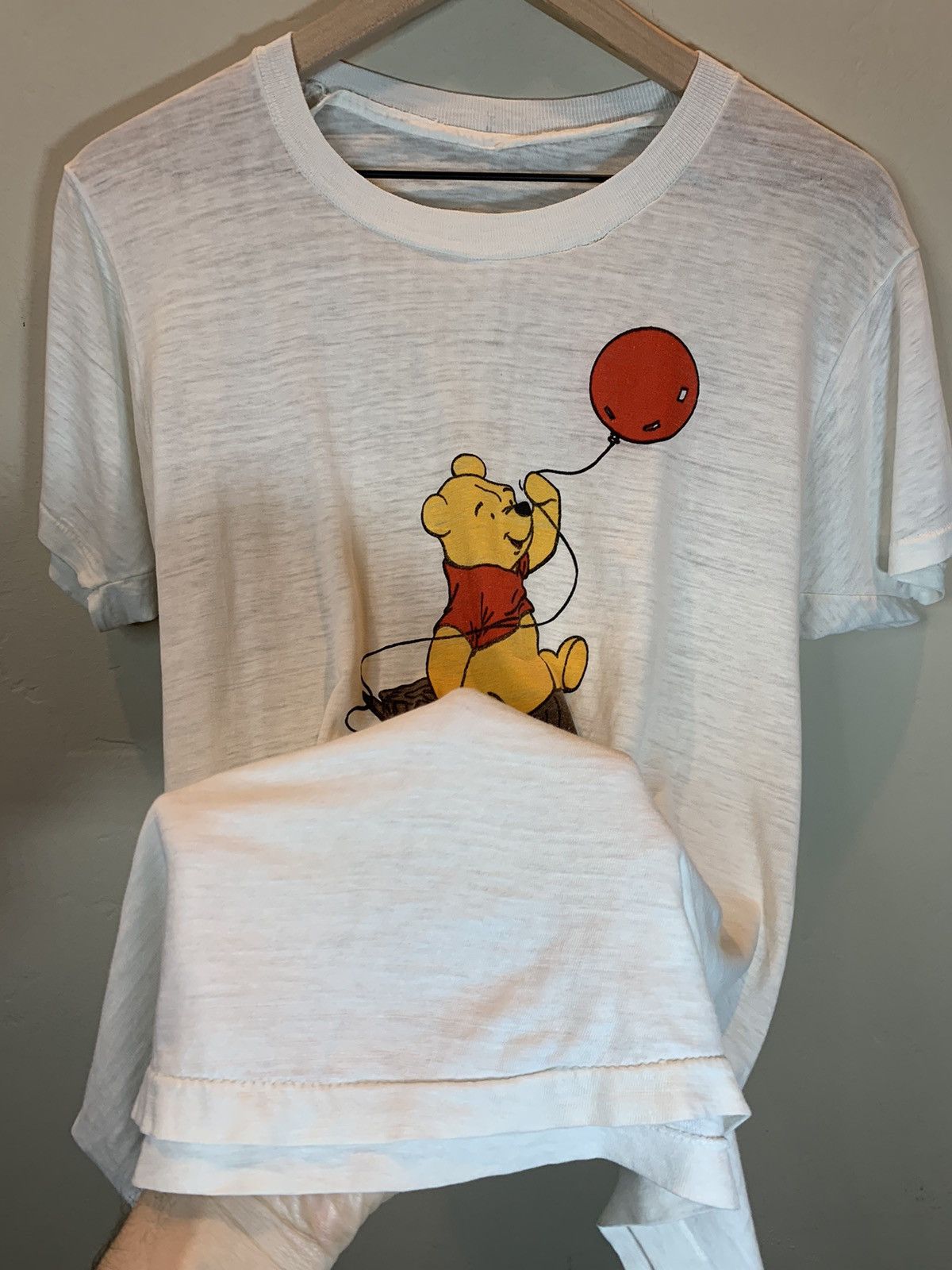 Disney × Vintage *RARE* Vintage 1970’s Winnie The Pooh Disneyland T-Shirt Size US L / EU 52-54 / 3 - 4 Thumbnail