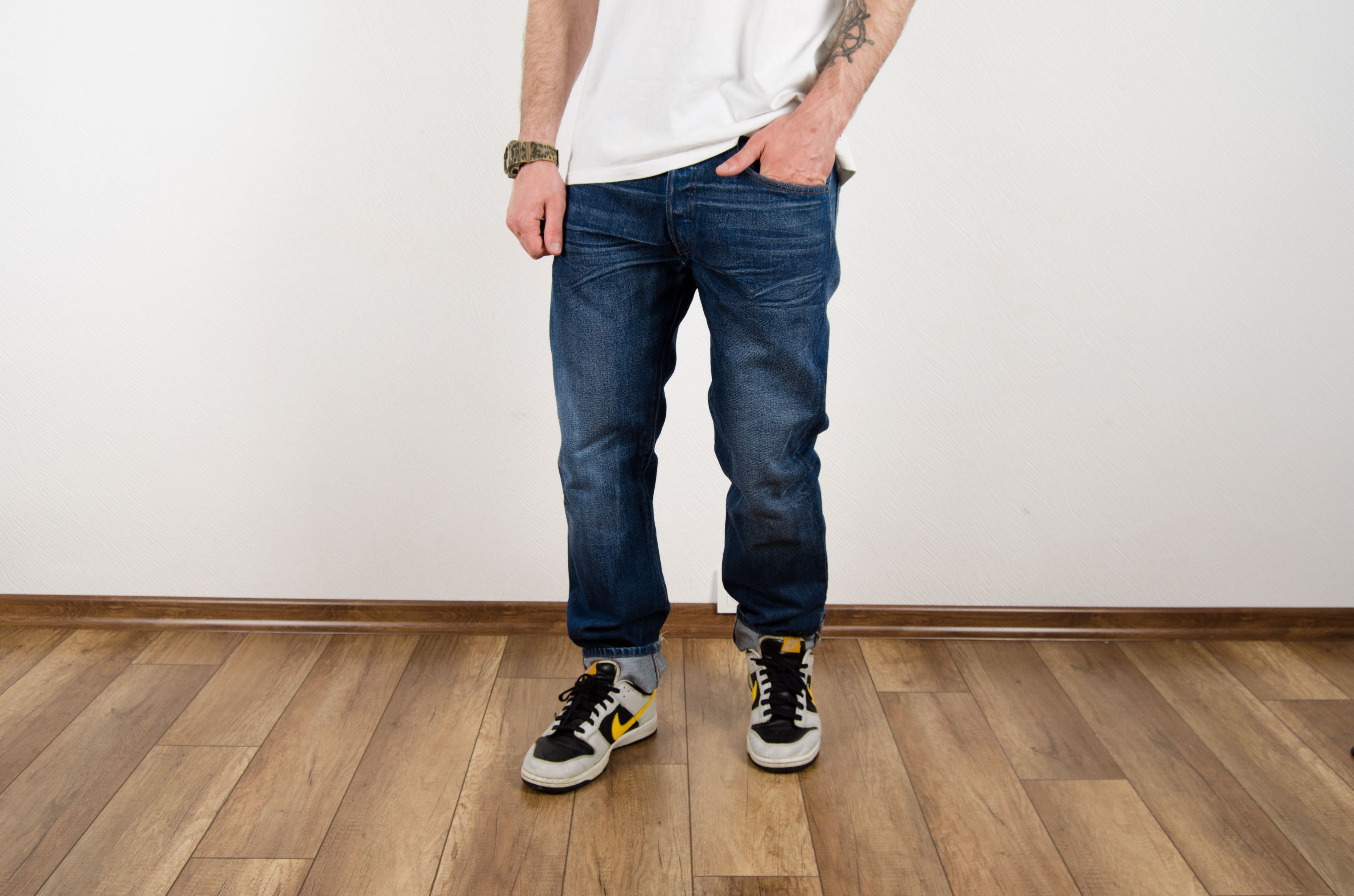 Levi's Vintage Levi’s 501 Distressed Denim Pants Jeans Size US 32 / EU 48 - 3 Thumbnail