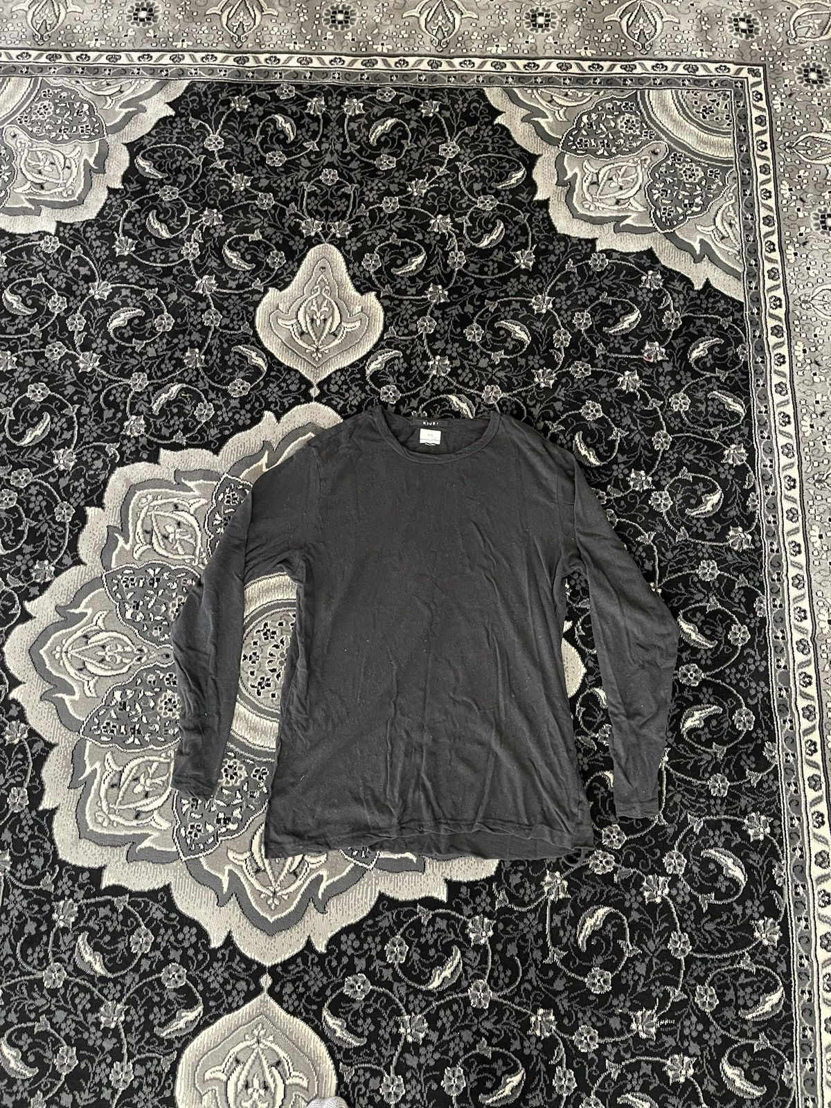 Ksubi Ksubi Black Long Sleeve Tee Size US M / EU 48-50 / 2 - 2 Thumbnail