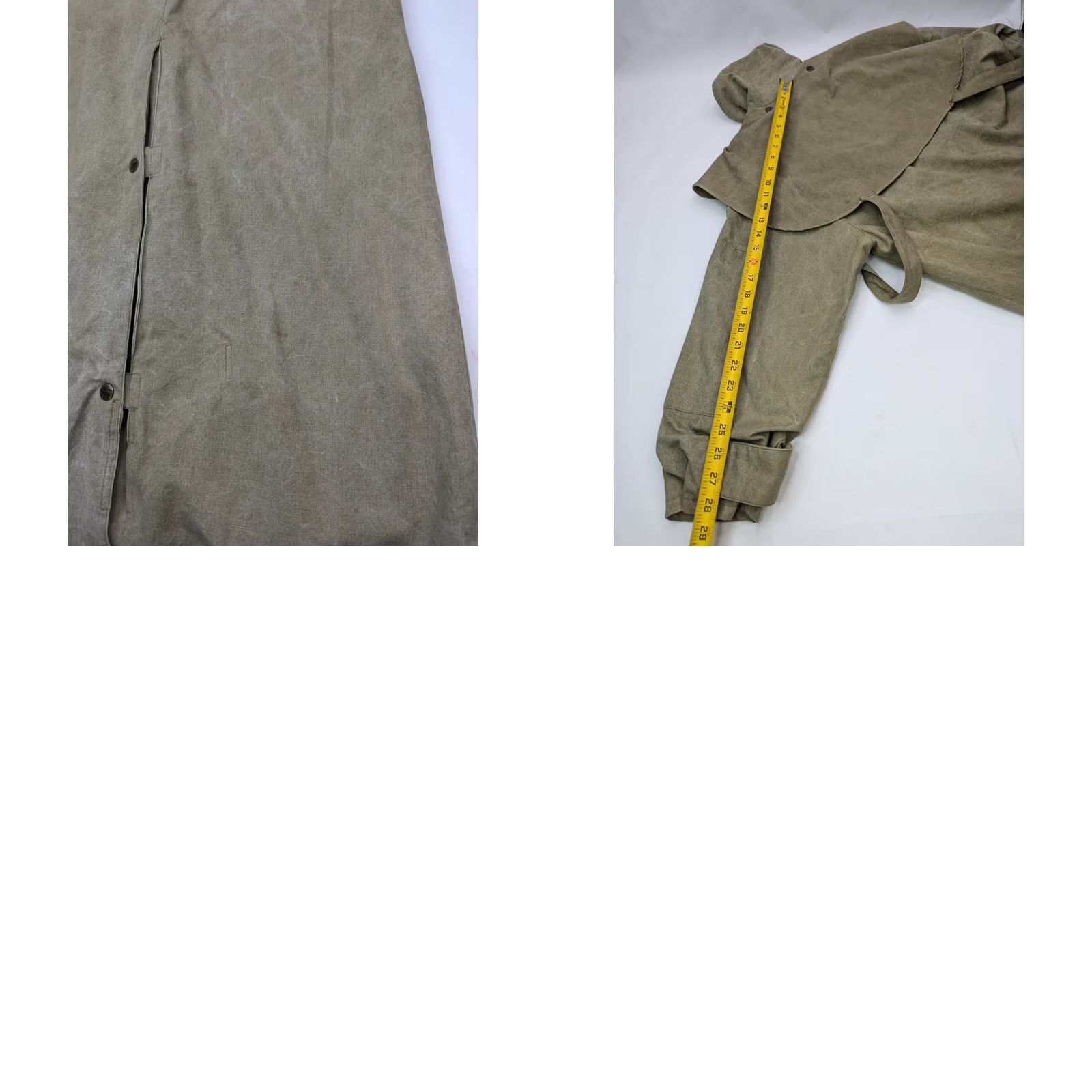Vintage VTG Overland Outfitters Walkabout Adventure Duster Jacket Mens M Khaki Canvas Coat Size US M / EU 48-50 / 2 - 10 Thumbnail