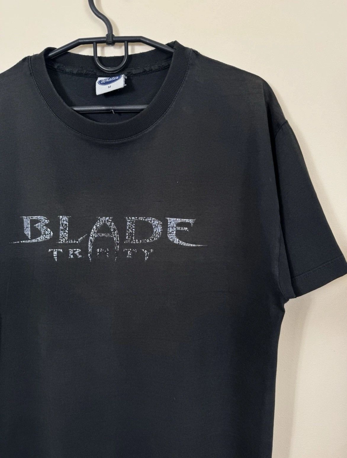 Vintage Vintage Blade Trinity T shirt Matrix 2000s Movie Black M Size US M / EU 48-50 / 2 - 11 Thumbnail