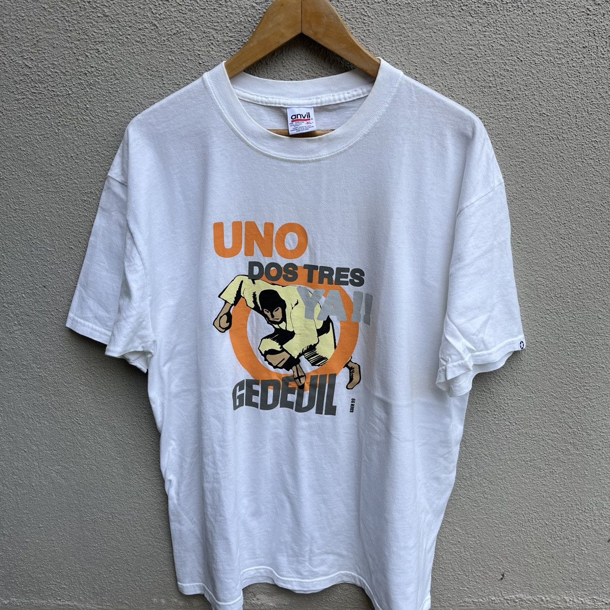 Vintage Vintage 90s GOOD ENOUGH tee Gedevil graphic Size US XL / EU 56 / 4 - 2 Thumbnail