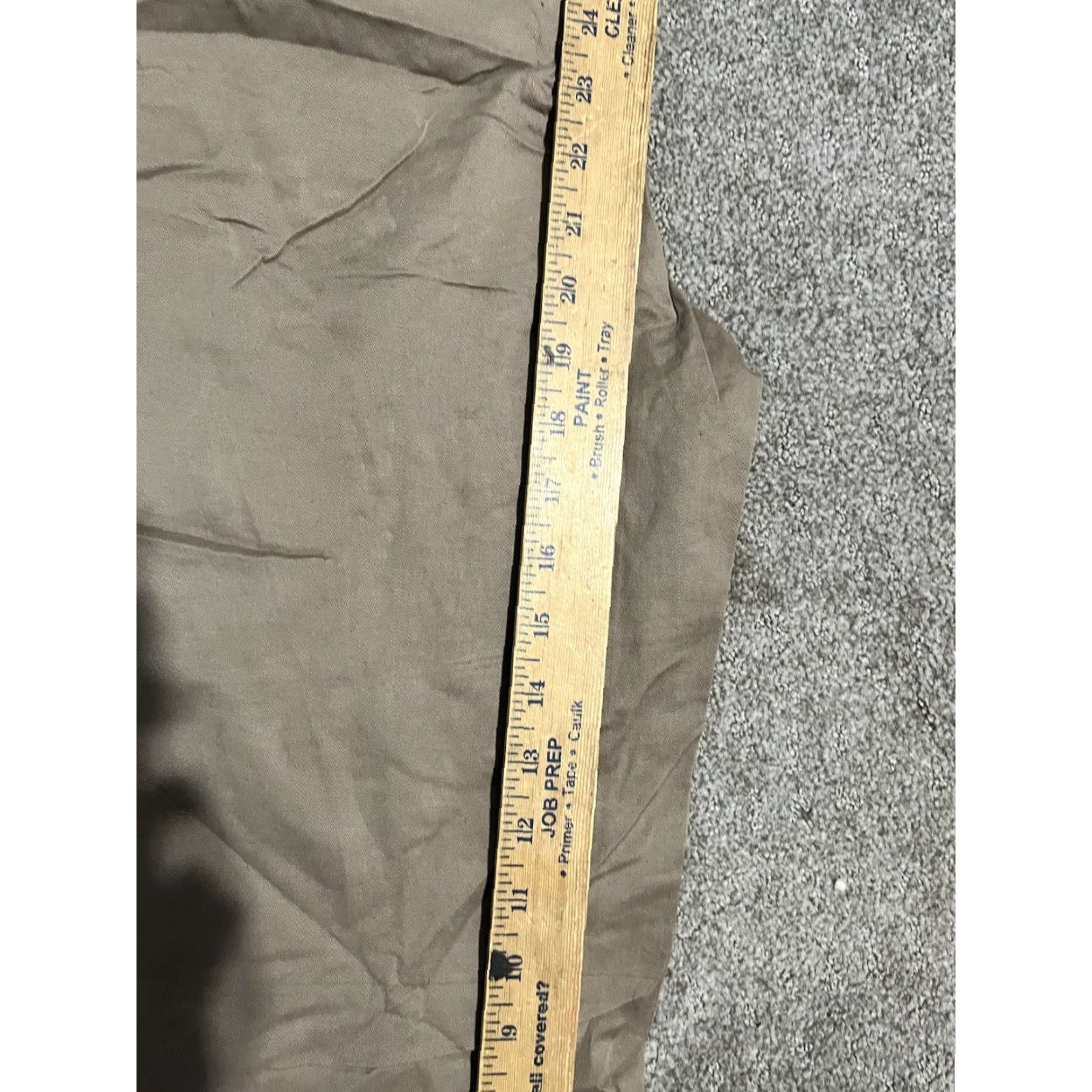 Croft & Barrow Croft & Barrow Capris Womens 4 Khaki Classic Fit Stretch Straight Leg Size 27" / US 4 / IT 40 - 6 Thumbnail