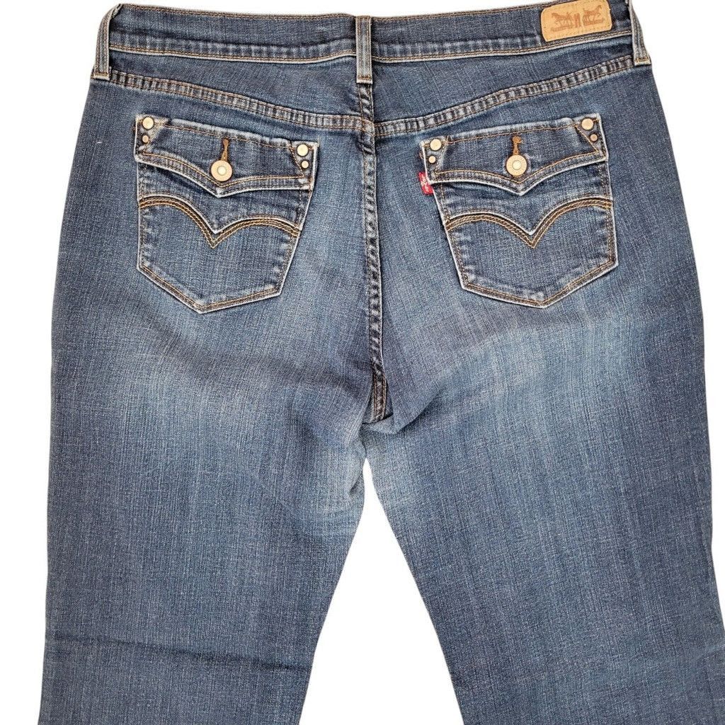 Levi's Levi's 505 Straight Leg Jeans Women's 14M. Waist 35" Size 36" / US 14 / IT 50 - 6 Thumbnail