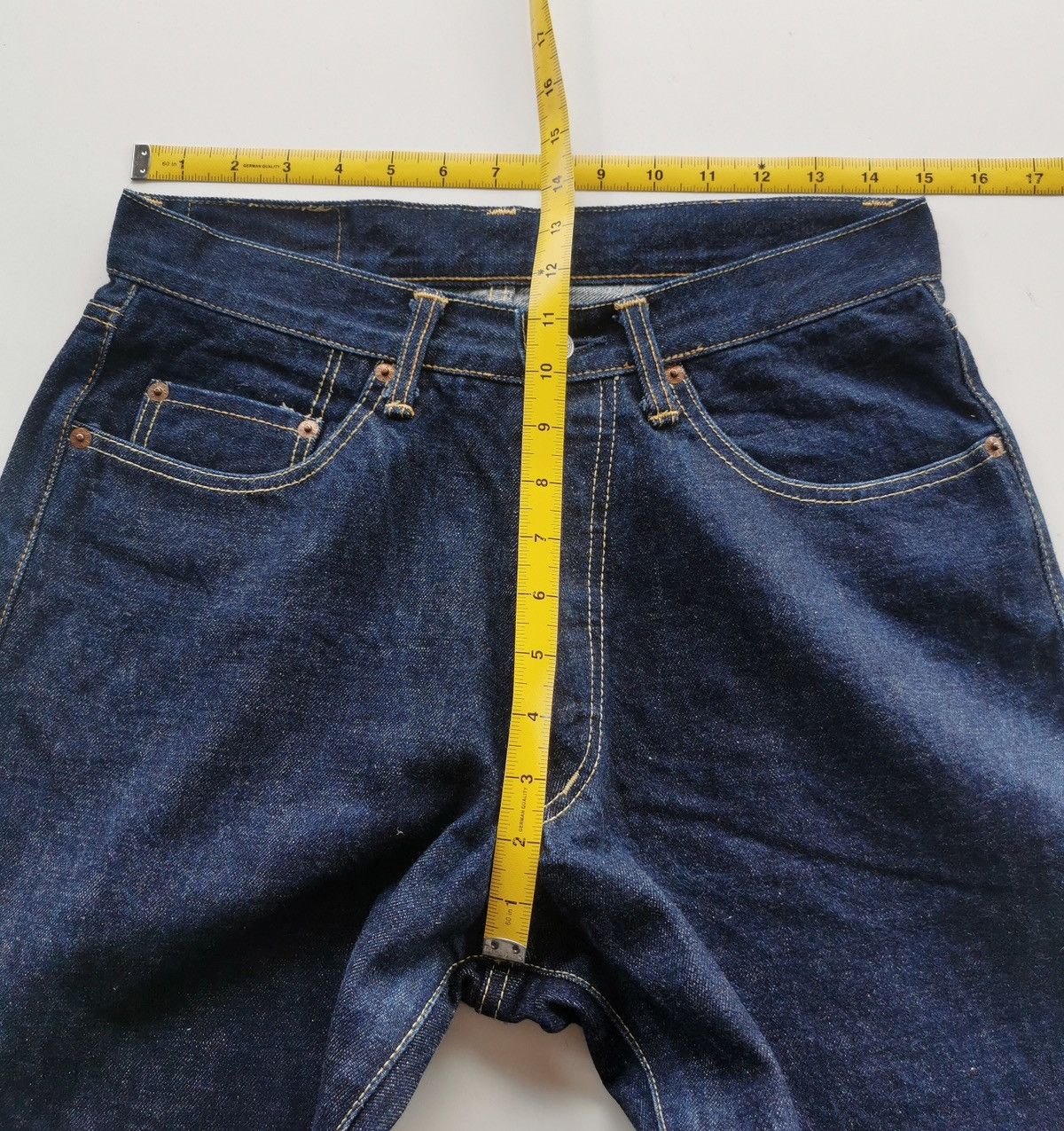 Japanese Brand × Jean Pig Hip Store Selvedge Denim Jeans size 30x45 Size US 30 / EU 46 - 11 Thumbnail