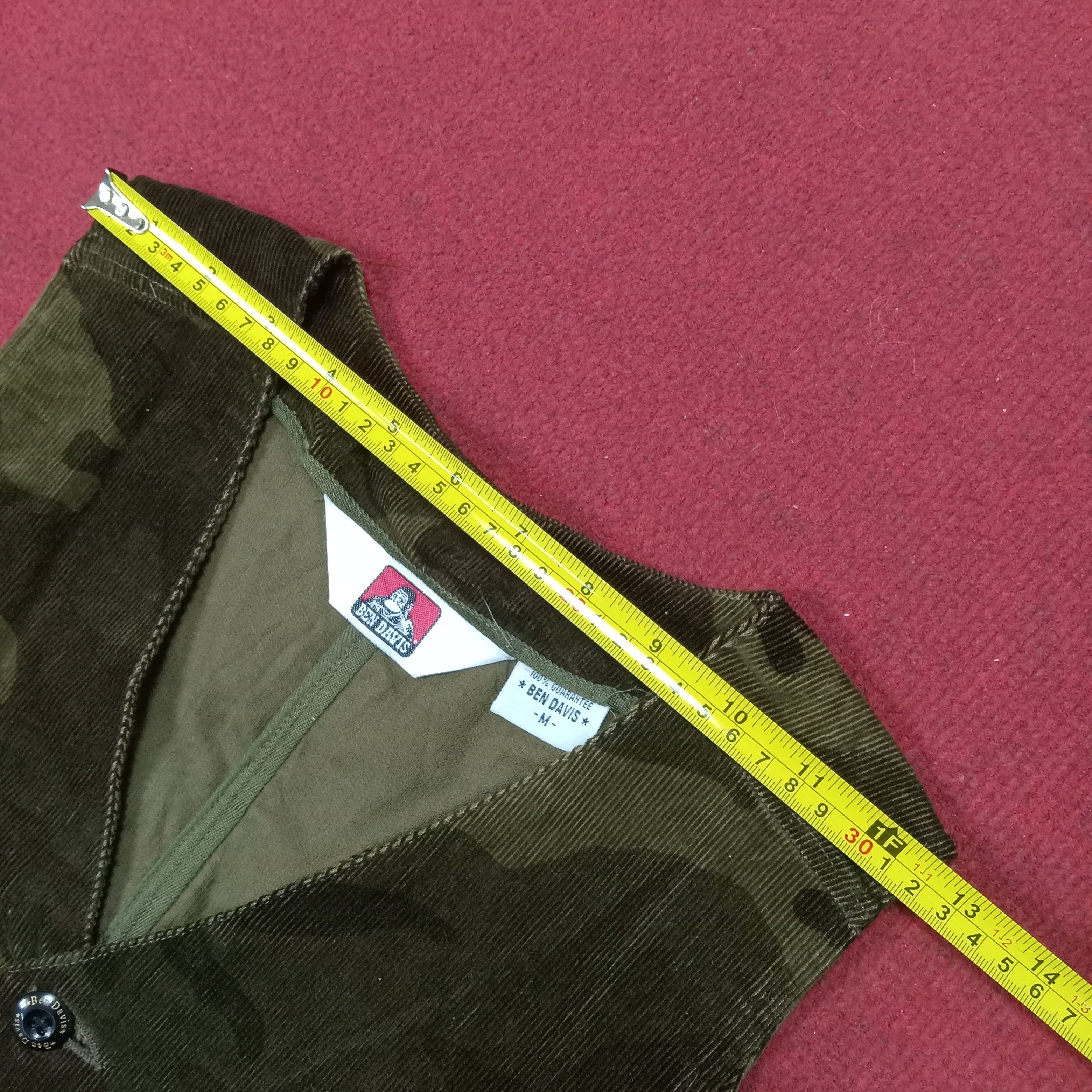 Ben Davis × Vintage Ben Davis Camo Style Double Pocket Vest Size US M / EU 48-50 / 2 - 8 Thumbnail