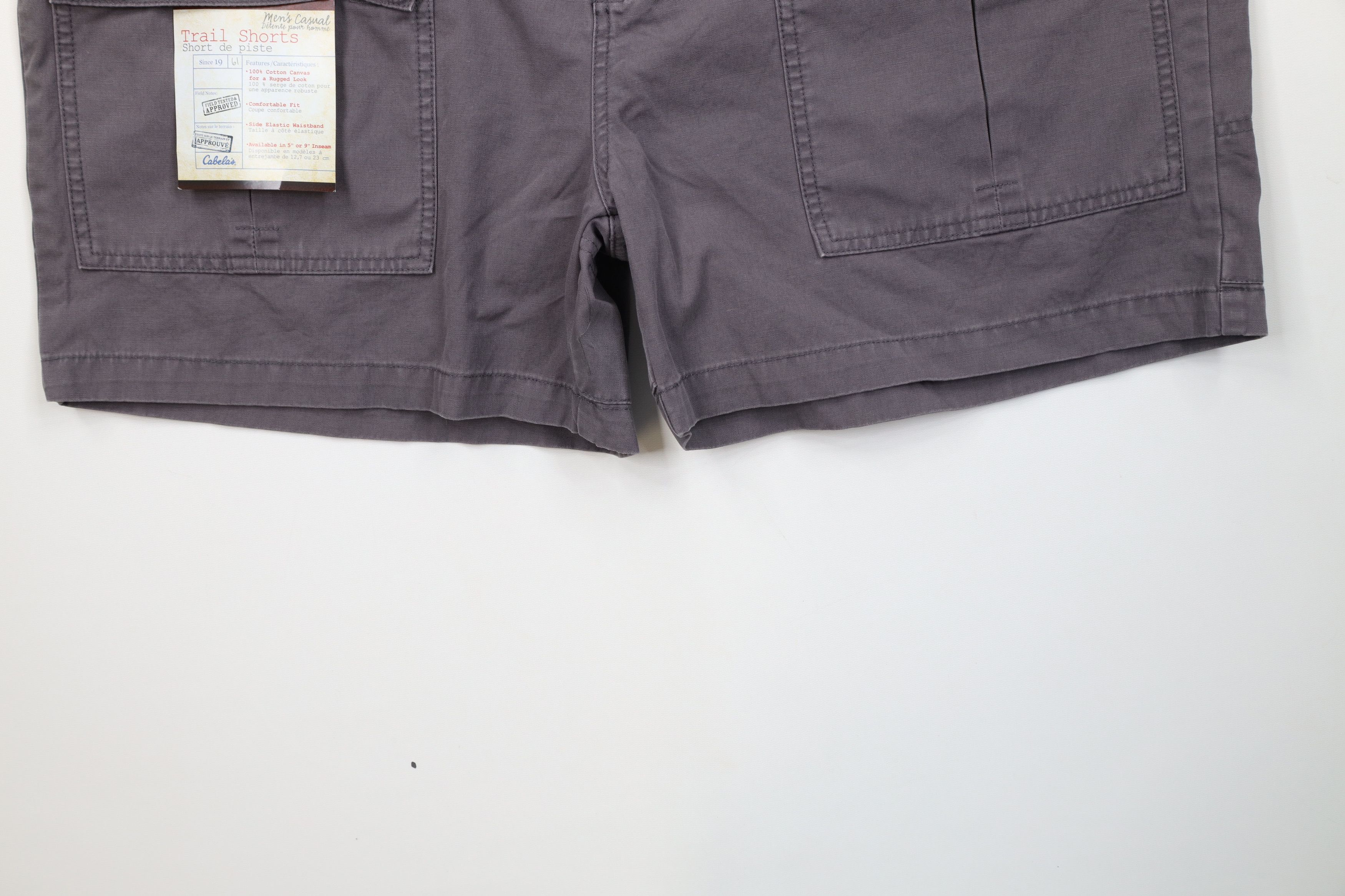 Cabelas Deadstock Vintage Cabelas Pocket Trail Trekking Cargo Shorts Size US 42 / EU 58 - 4 Thumbnail