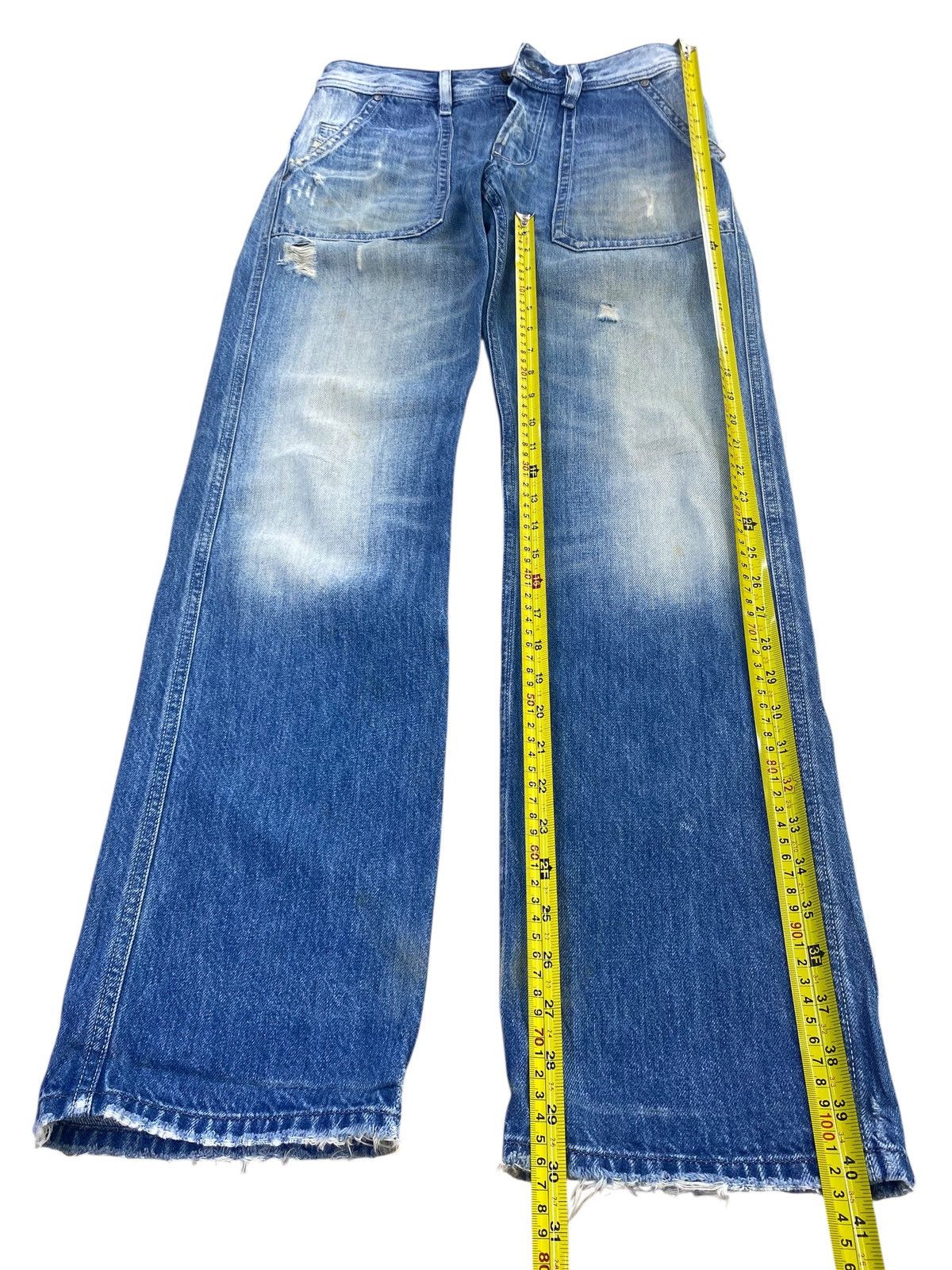 Diesel Diesel Brand Faded Wash Style Bush Pants Denim Size US 30 / EU 46 - 7 Thumbnail