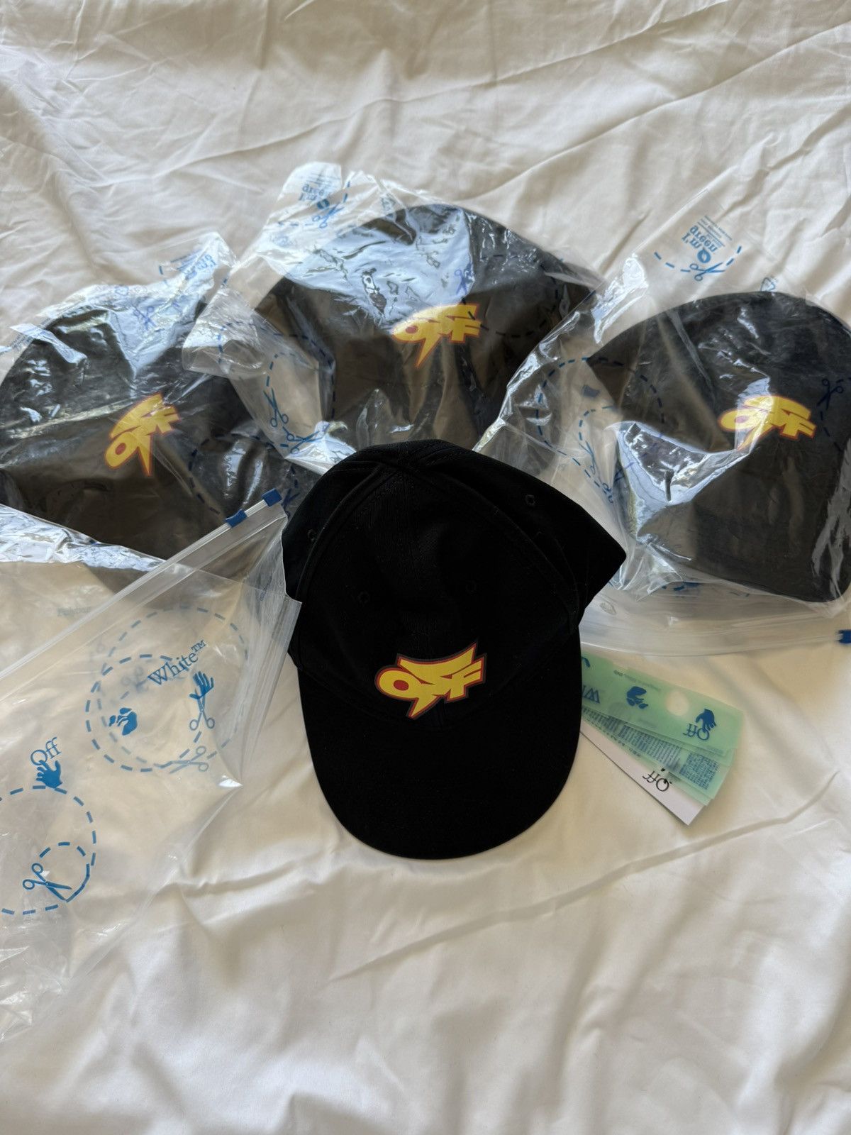 Off-White Off white lighting “off” black hat all sizes Size ONE SIZE - 5 Thumbnail