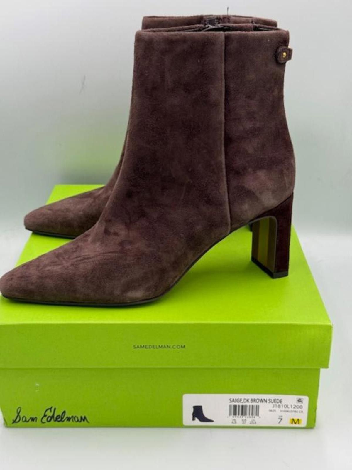 Other Sam Edelman Saige Ankle Bootie - Cafe Noir.-Women's Size 7 Size US 7 / IT 37 - 1 Thumbnail
