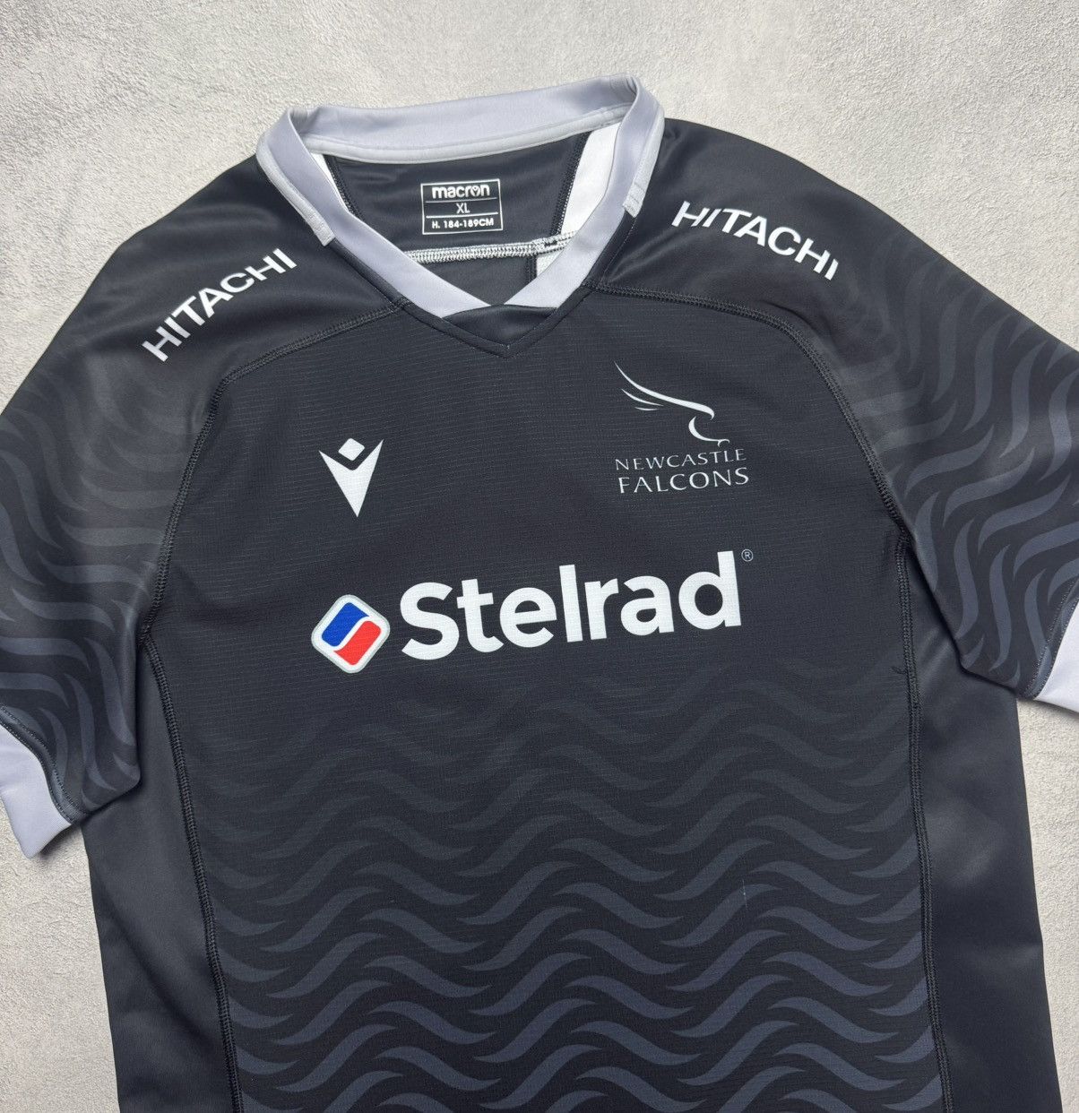 Macron Newcastle Falcons 2019 2020 Home Rugby Shirt Jersey Macron Size US XL / EU 56 / 4 - 3 Thumbnail