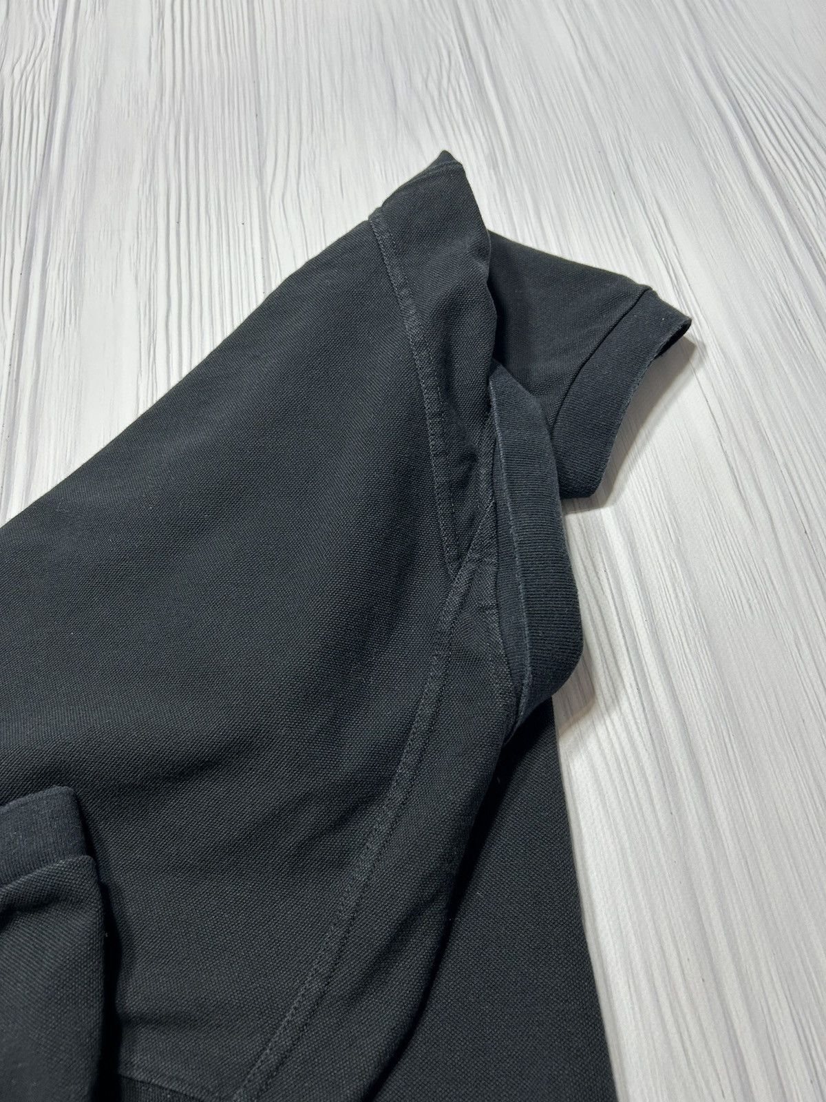 MA.STRUM × Massimo Osti Ma.Strum Logo Black Polo Size US L / EU 52-54 / 3 - 9 Thumbnail