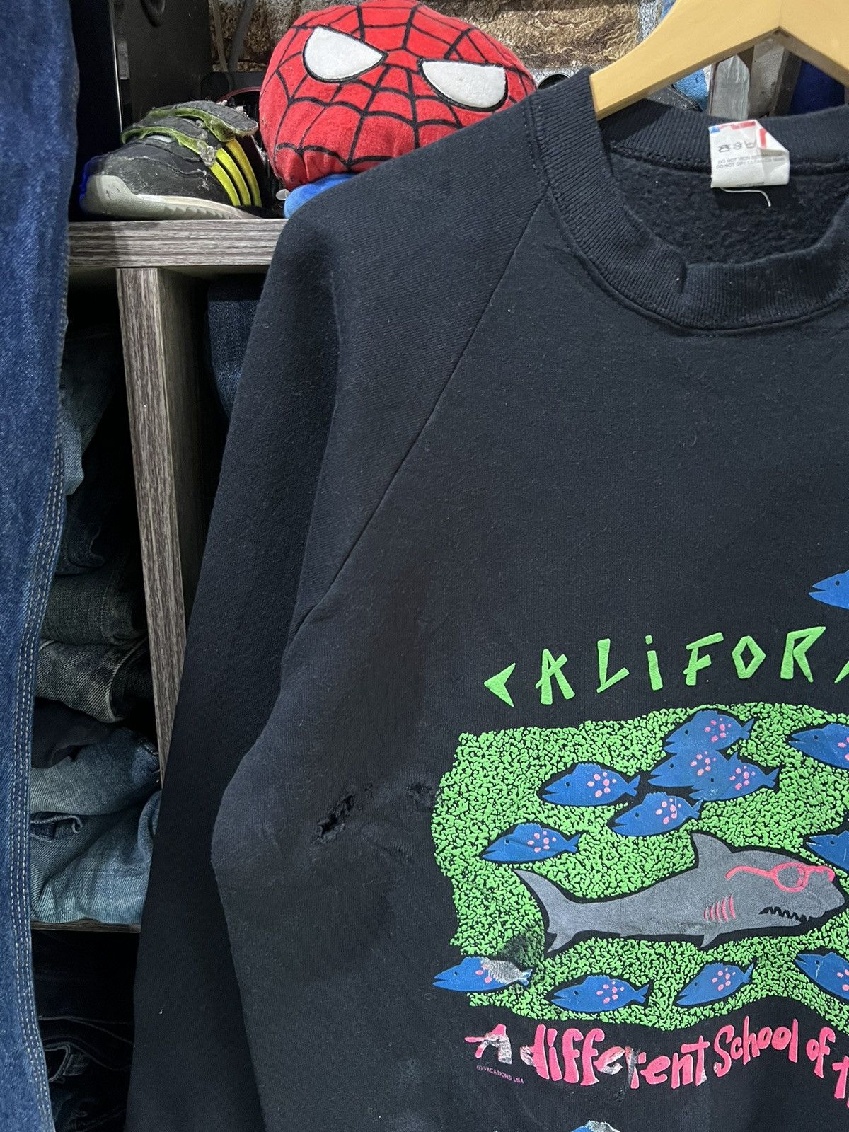 Fruit Of The Loom 🔥Vintage Fruit of The Loom California Crewneck Sweatshirt Size US M / EU 48-50 / 2 - 4 Thumbnail
