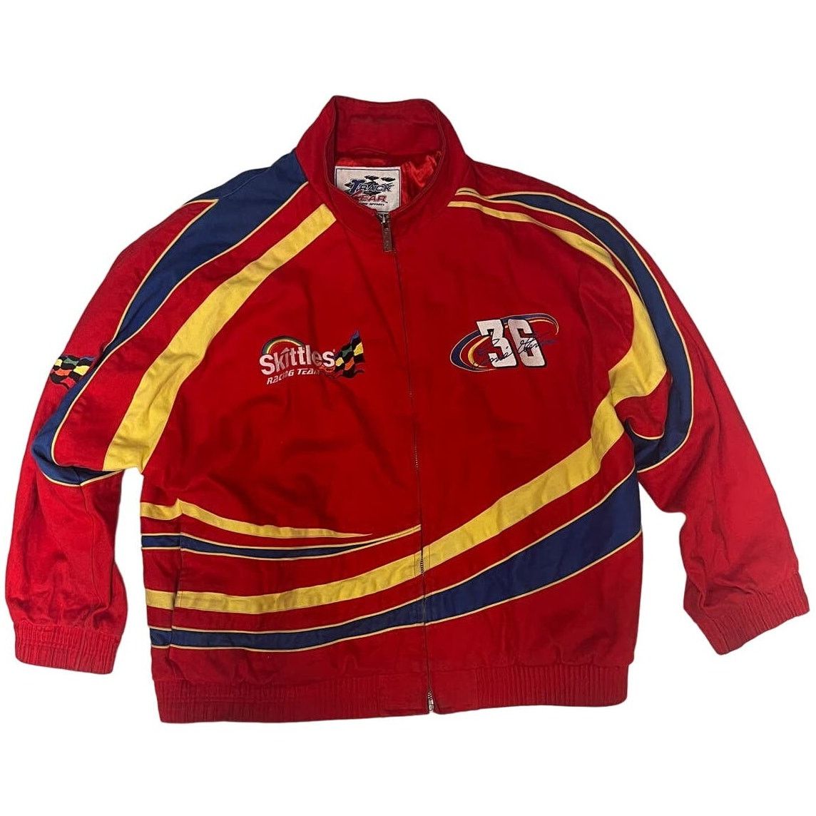 Other Vintage Skittles Racing Team Jacket Ernie Irvan Track Gear Size US XXL / EU 58 / 5 - 2 Thumbnail