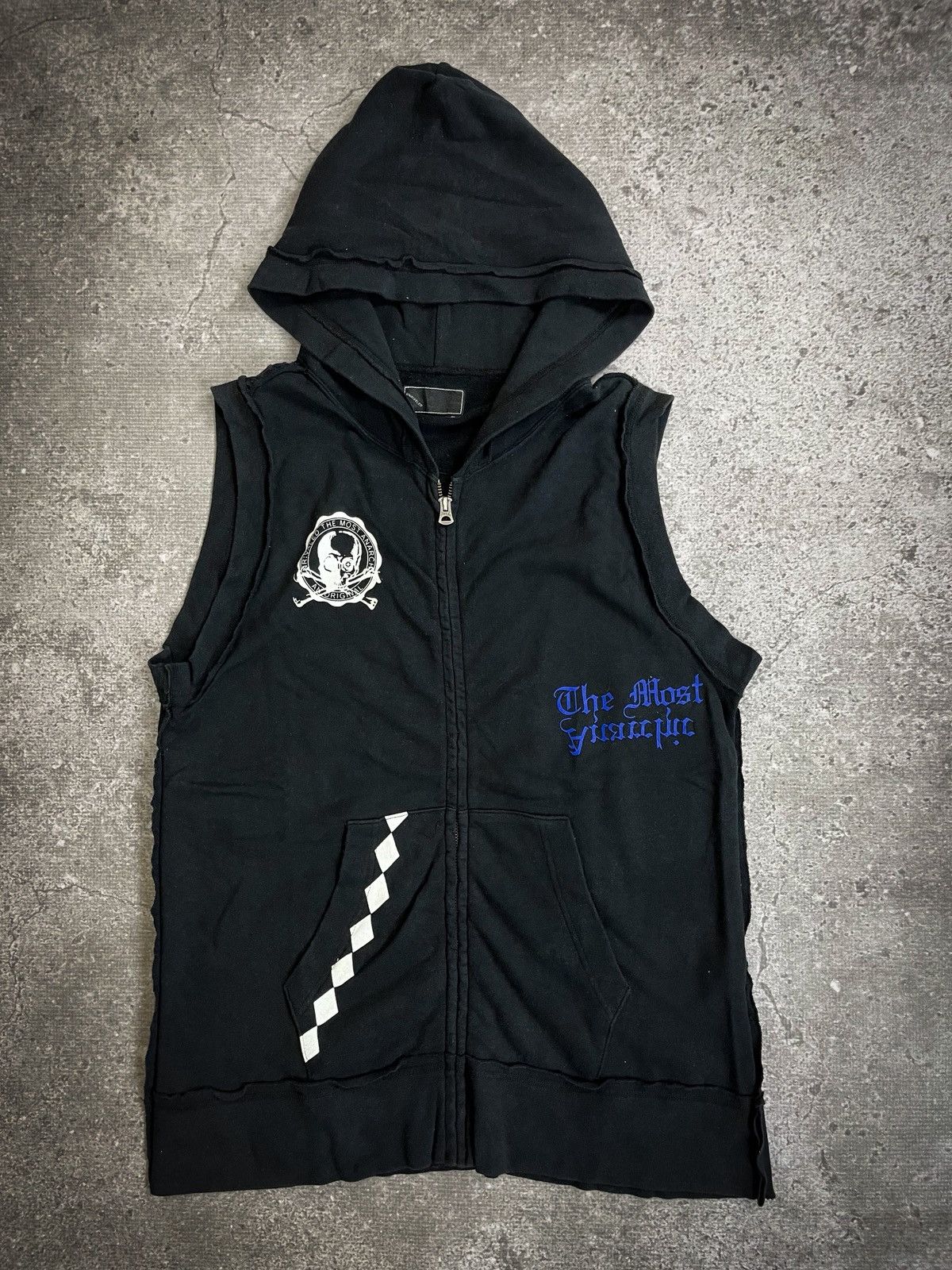 Le Grande Bleu (L.G.B.) Japanese Brand Unrivaled Zip Hoodie Size US M / EU 48-50 / 2 - 1 Thumbnail