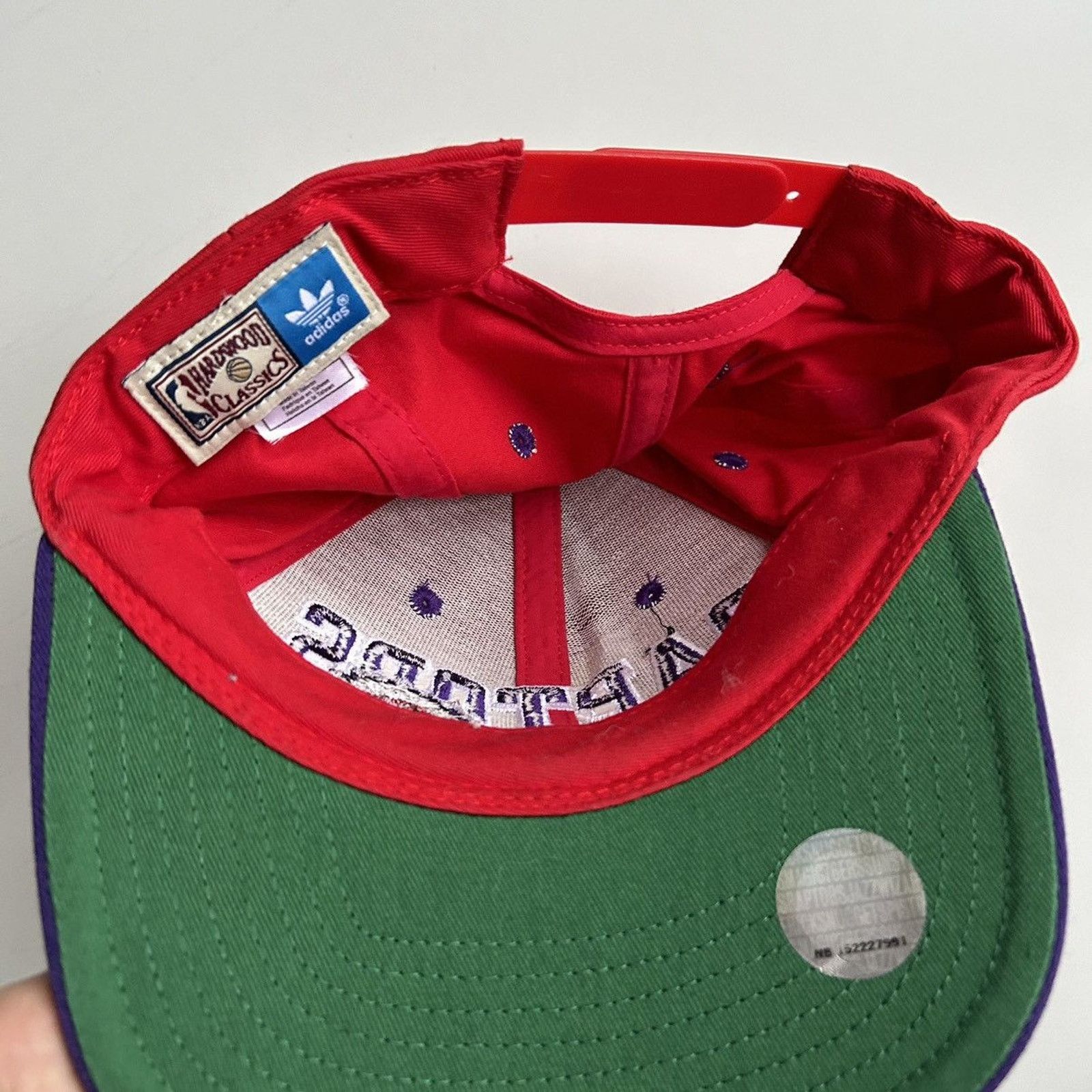 Adidas Vintage Y2K Toronto Raptors NBA Snapback Hat Adidas OSFA Size ONE SIZE - 4 Thumbnail
