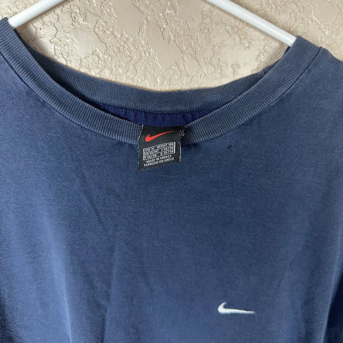 Nike × Vintage Vintage y2k Nike swoosh tshirt Size US XL / EU 56 / 4 - 2 Thumbnail