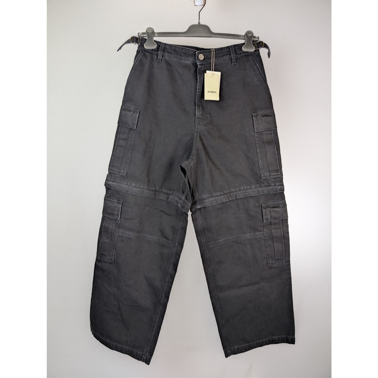 Vetements o1rshd1 Cargo Pants in Black Size US 30 / EU 46 - 9 Thumbnail