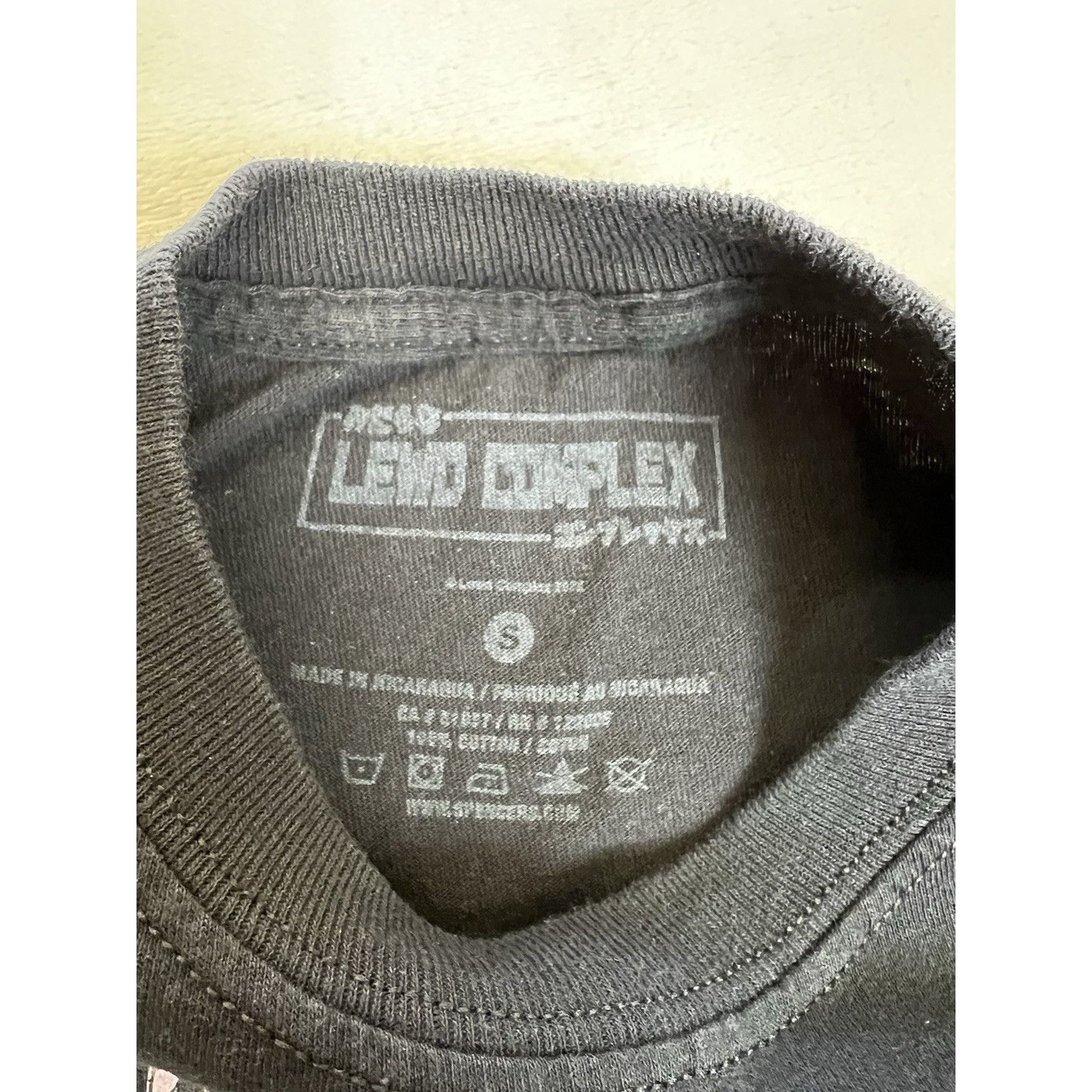 Other Lewd Complex T-Shirt Mens Small Black Graphic Anime Girl Lon Size US S / EU 44-46 / 1 - 3 Thumbnail