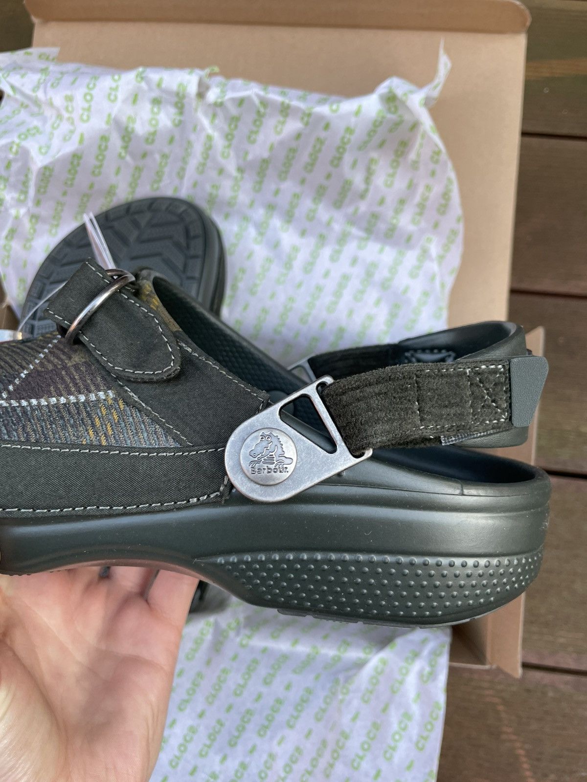 Barbour × Crocs Crocs x Barbour clogs Size US 8 / EU 41 - 8 Thumbnail