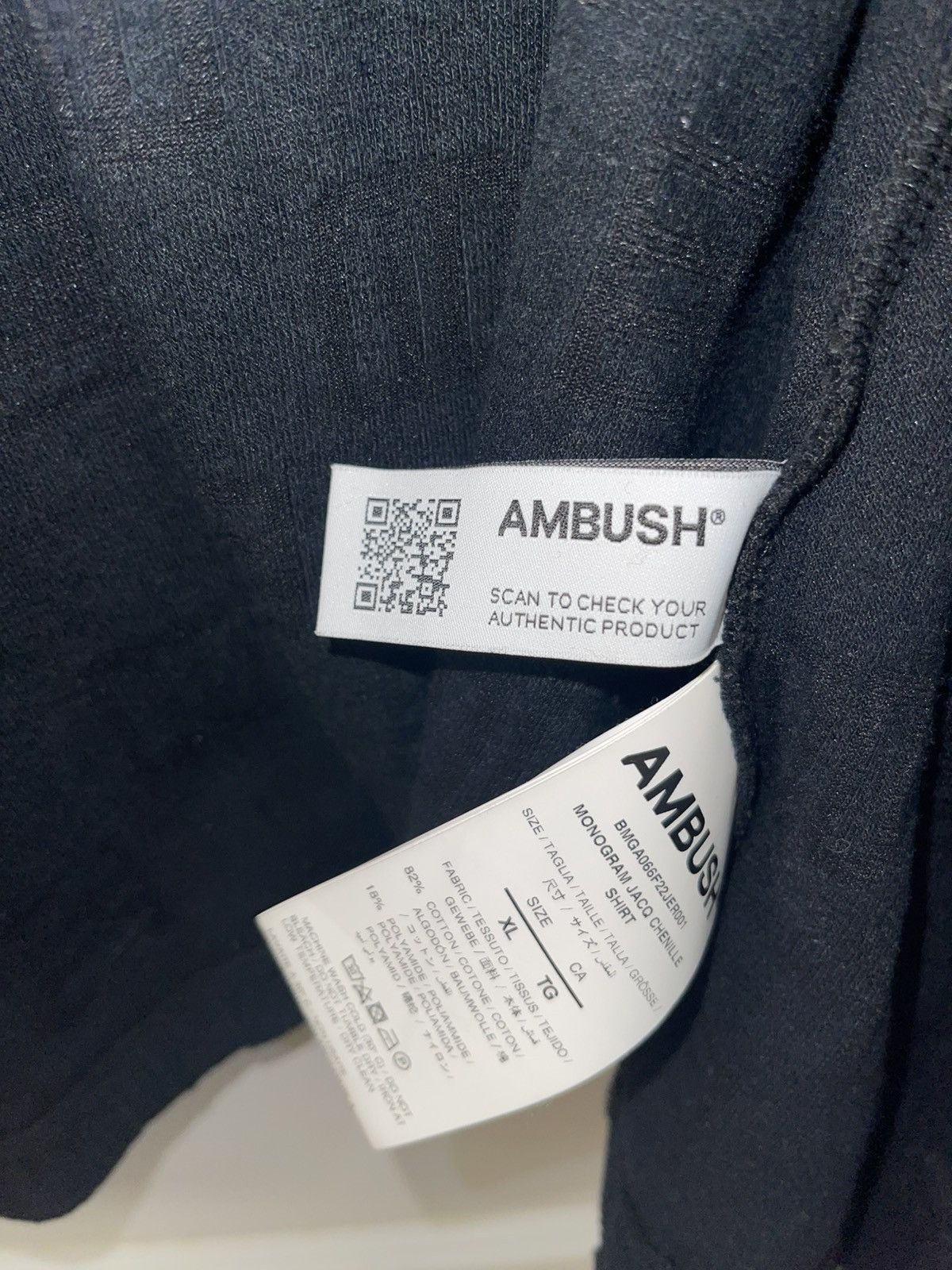 Ambush Design Ambush Monogram Jacquard Chenille Shirt Size US XL / EU 56 / 4 - 4 Thumbnail