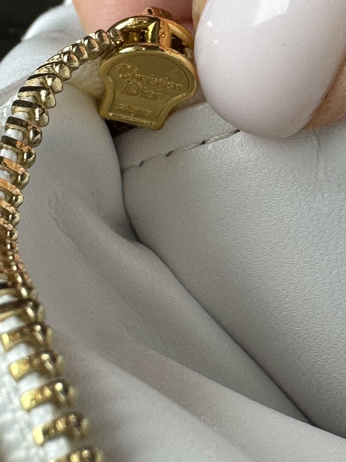 Dior Small Dior Caro bag ivory supple cannage calfskin Size ONE SIZE - 13 Thumbnail